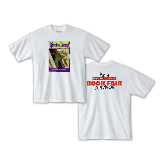 UNCIVILIZED "BOOK FAIR" T-SHIRT