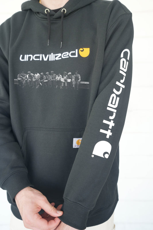 UNCIVILIZED "CONSTRUCTION" HOODIE