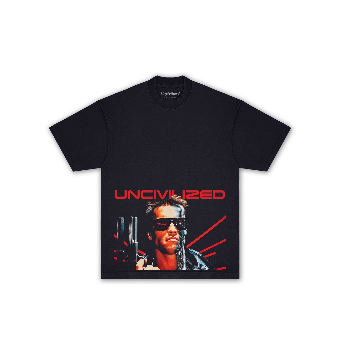 UNCIVILIZED "HASTA LA VISTA" T-SHIRT