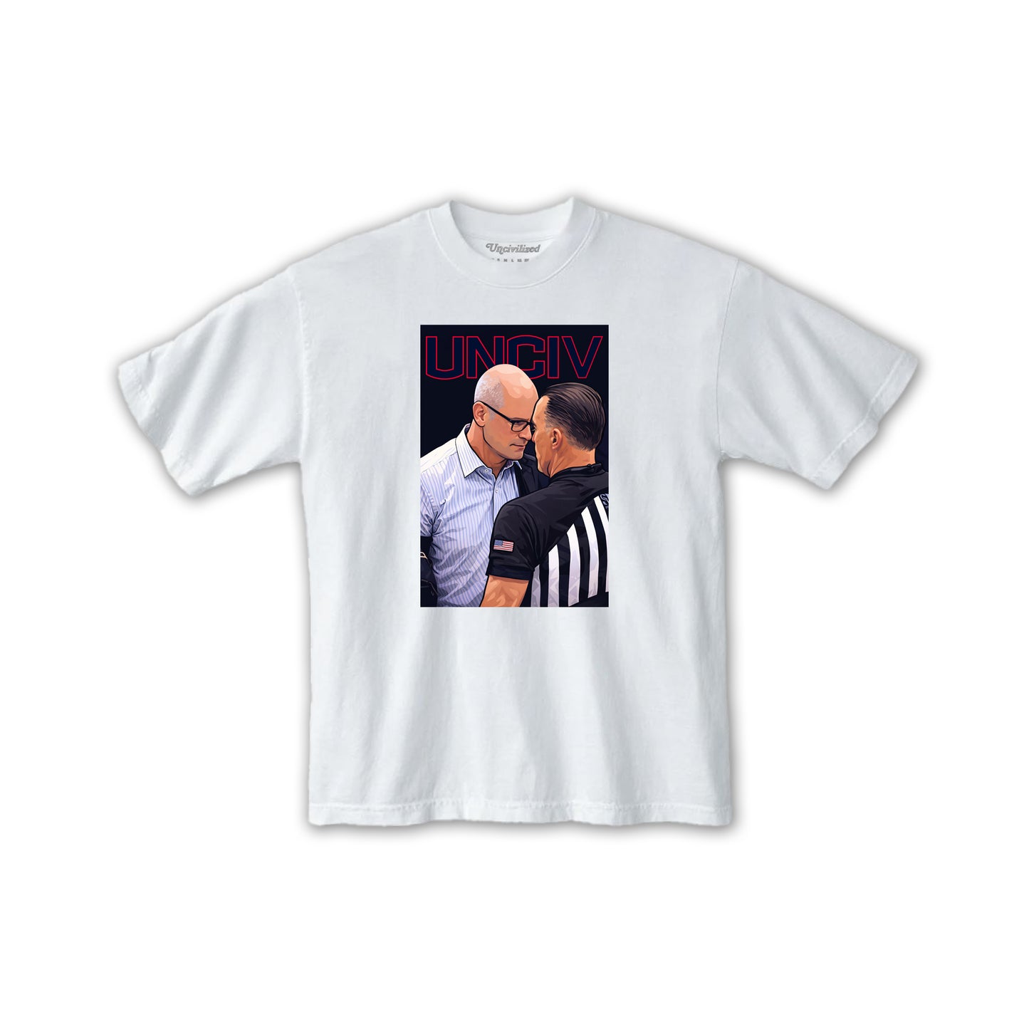 UNCIVILIZED "HEAD BUTT" T-SHIRT