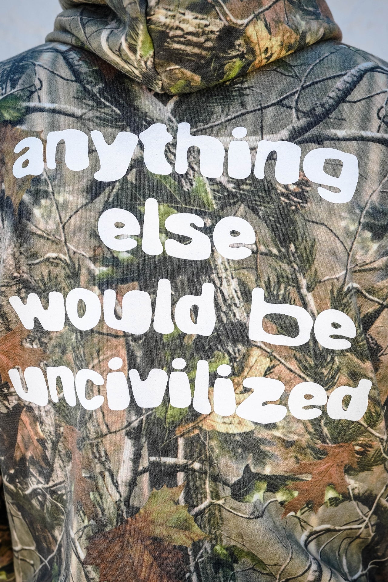 UNCIVILIZED "REAL TREE" HOODIE