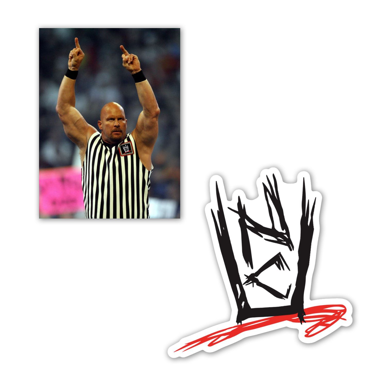 UNCIVILIZED "STONE COLD" STICKER PACK