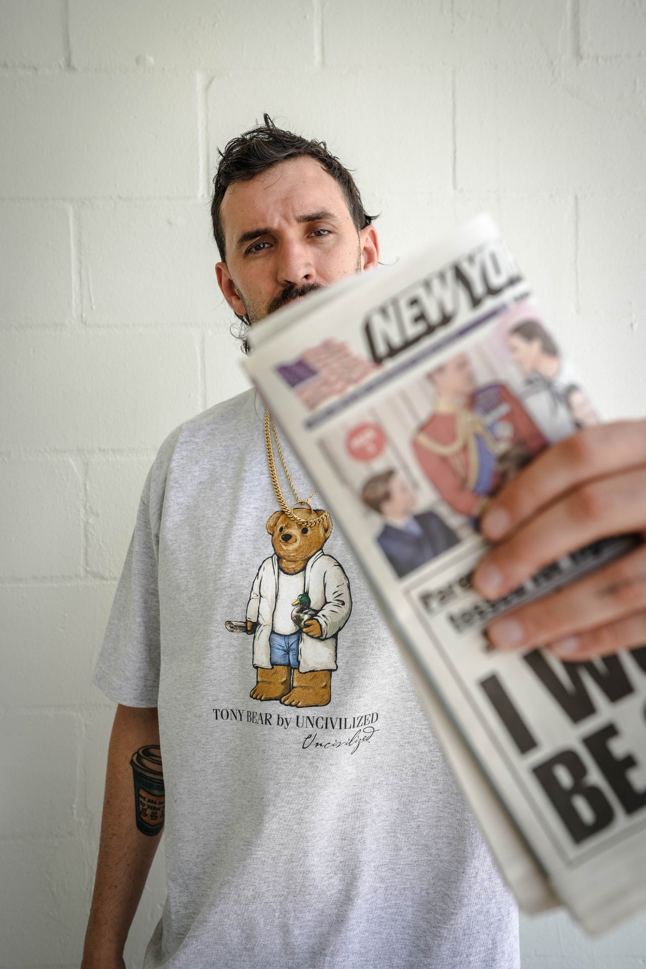 EARLY ACCESS: UNCIVILIZED "TONY BEAR" T-SHIRT