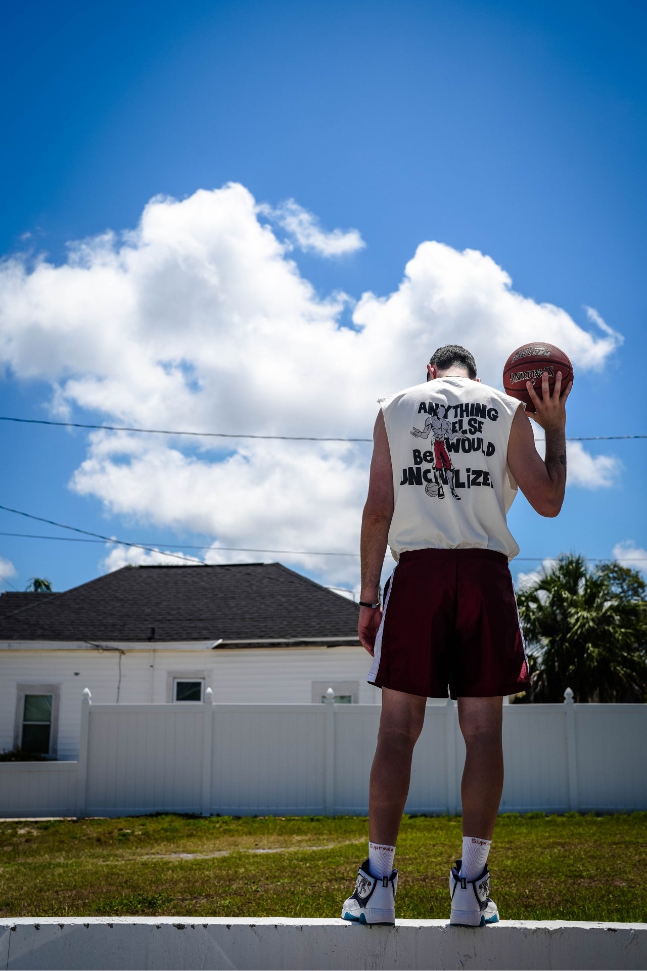 UNCIVILIZED "TRASH TALK" SLEEVELESS T-SHIRT