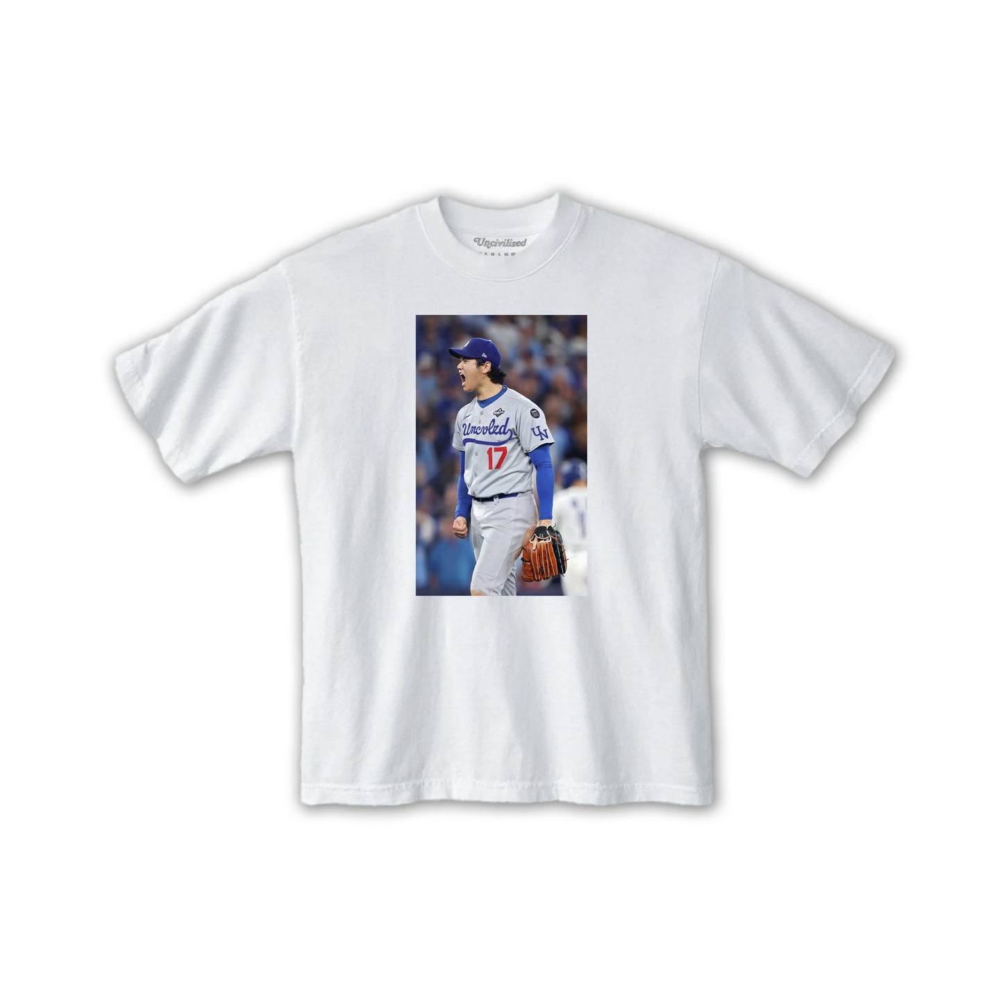 UNCIVILIZED "BACK TO BACK" T-SHIRT