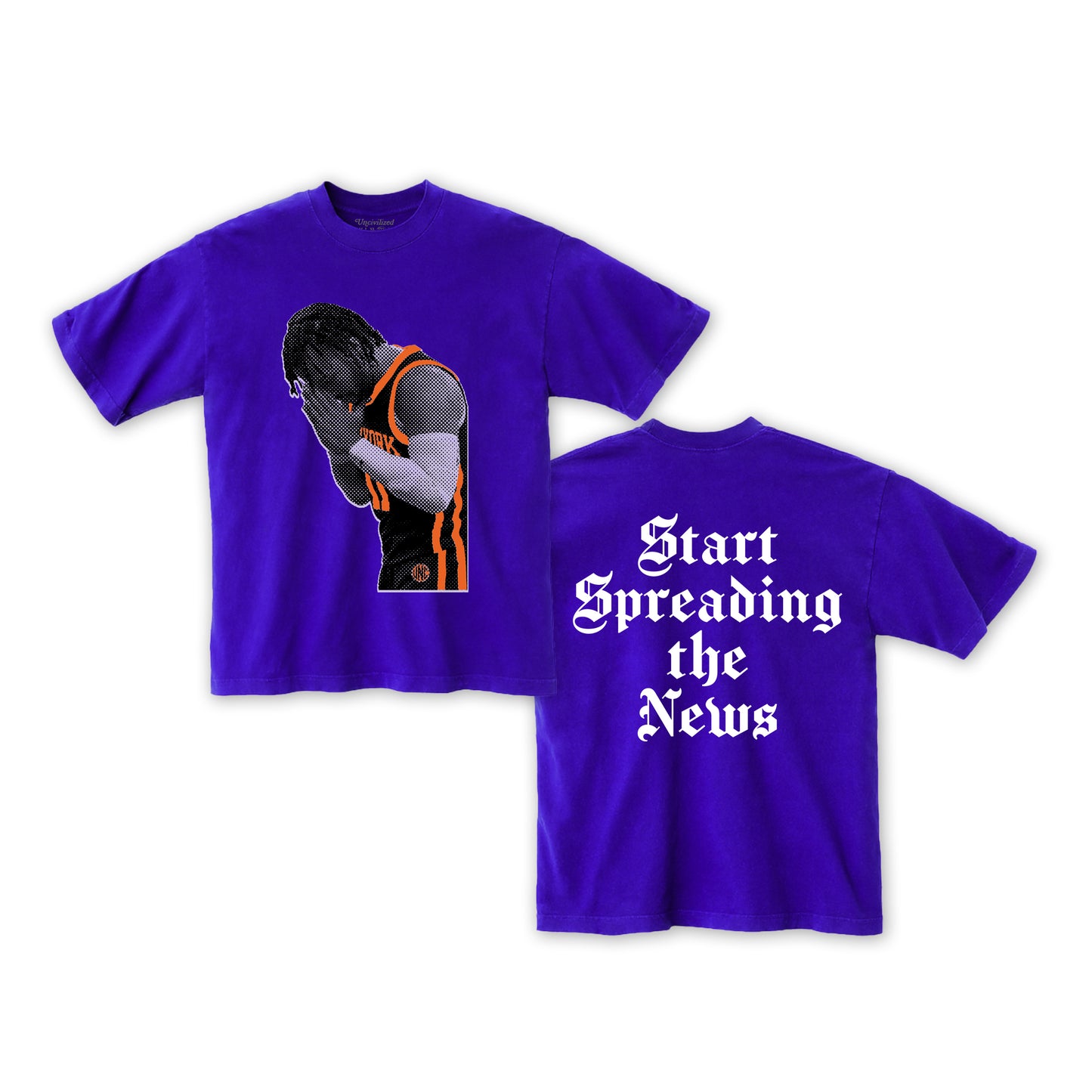 UNCIVILIZED "BRUNSON 1 OF 1" T-SHIRT