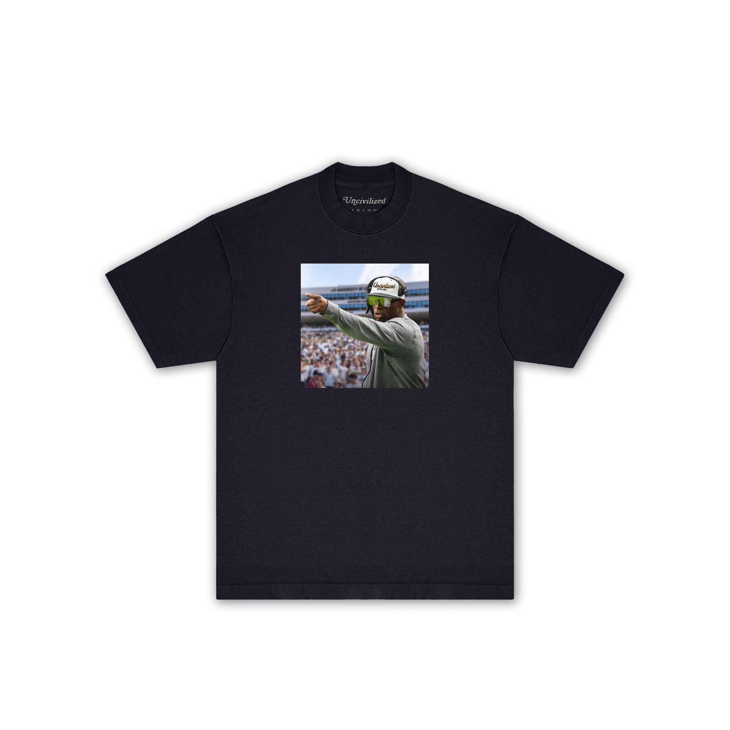 SHOCK DROP: UNCIVILIZED "COACH PRIME" T-SHIRT