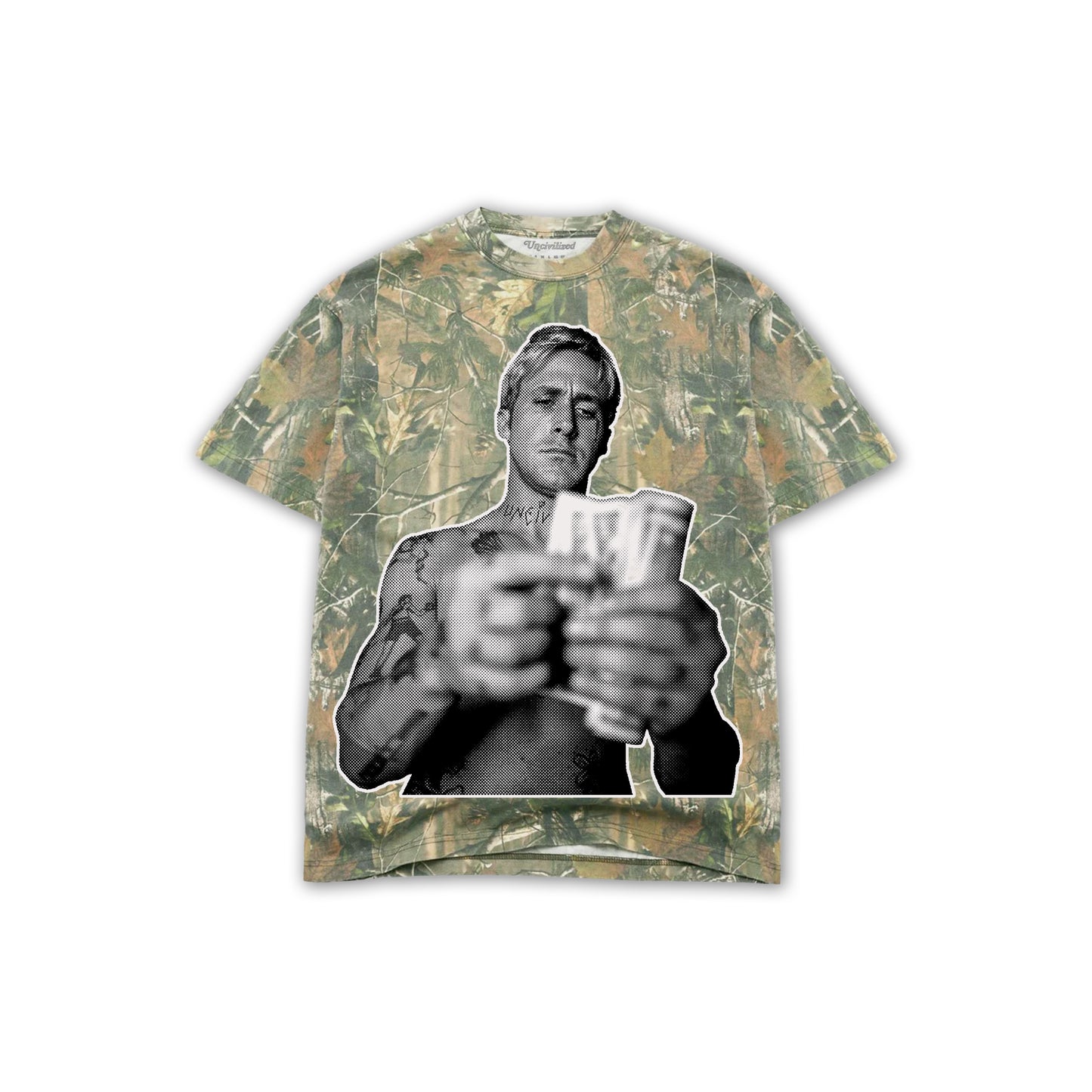 UNCIVILIZED "HANDSOME LUKE" REAL TREE T-SHIRT