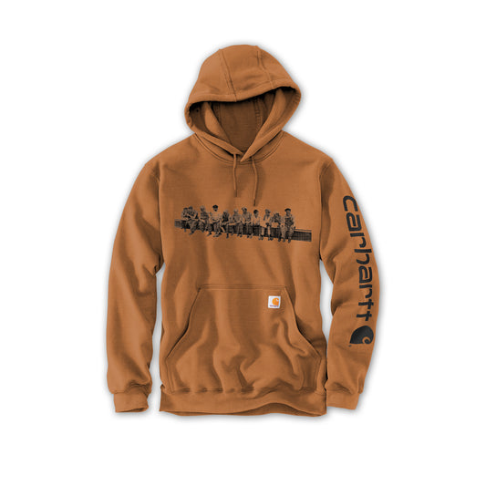 UNCIVILIZED "LUNCH ATOP" HOODIE