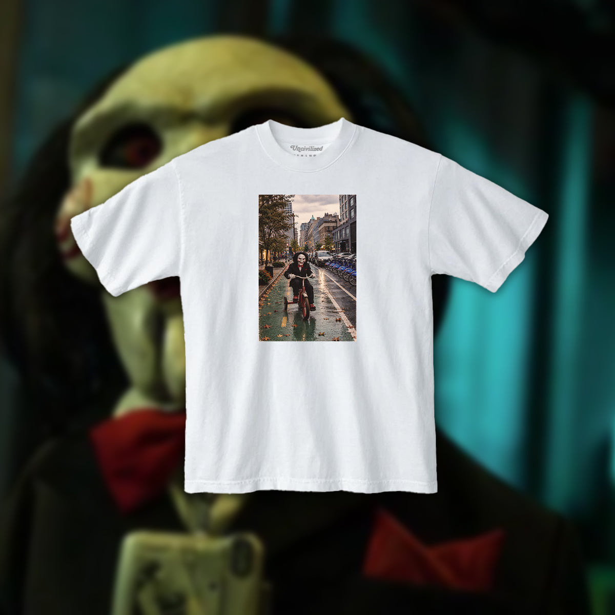 UNCIVILIZED "BIKER" T-SHIRT