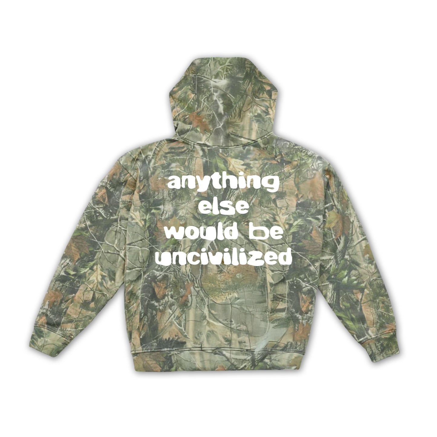 UNCIVILIZED "REAL TREE" HOODIE