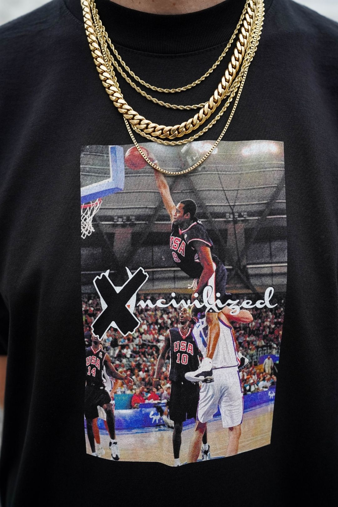UNCIVILIZED "VINSANITY" T-SHIRT
