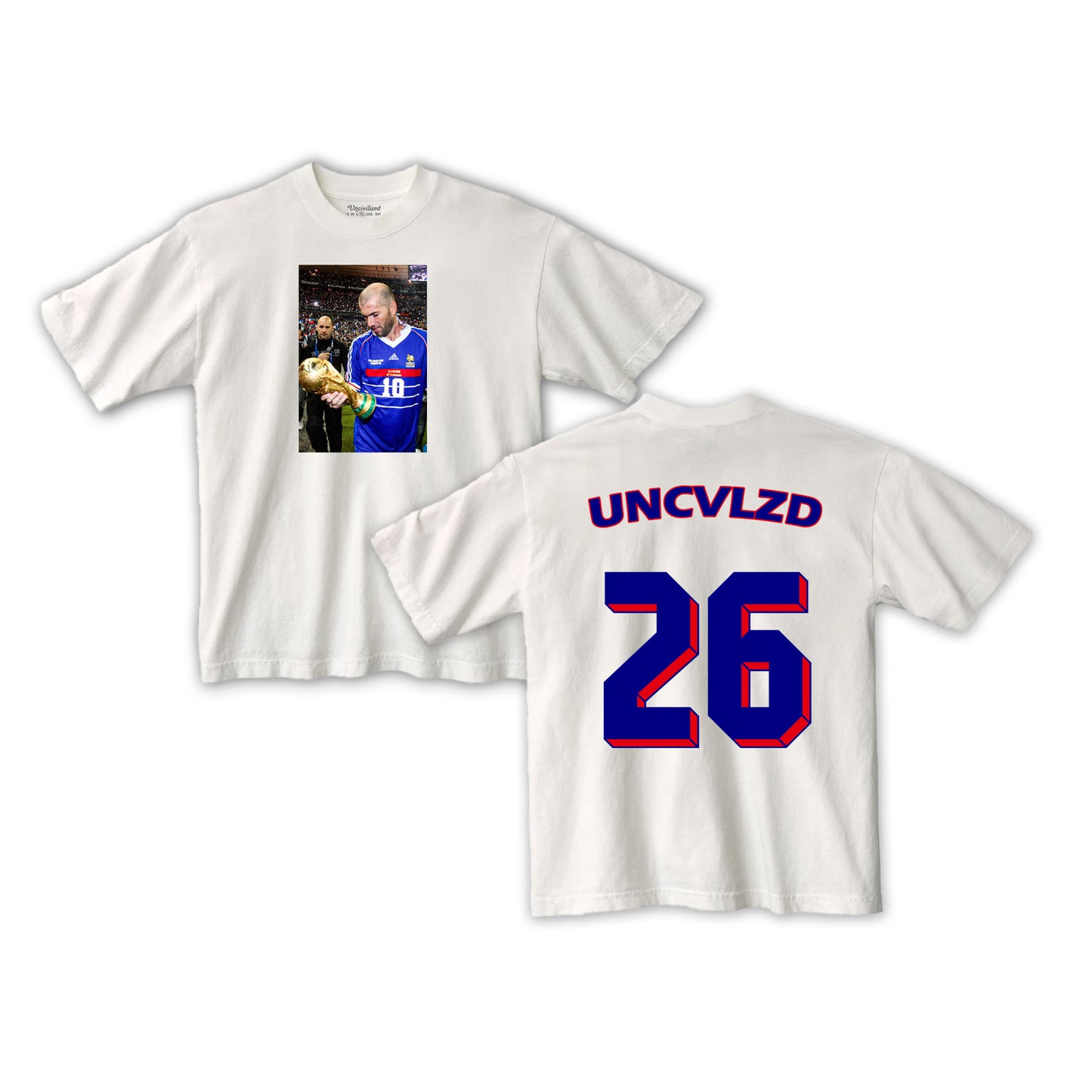 EARLY ACCESS: UNCIVILIZED "ZIDANE" T-SHIRT