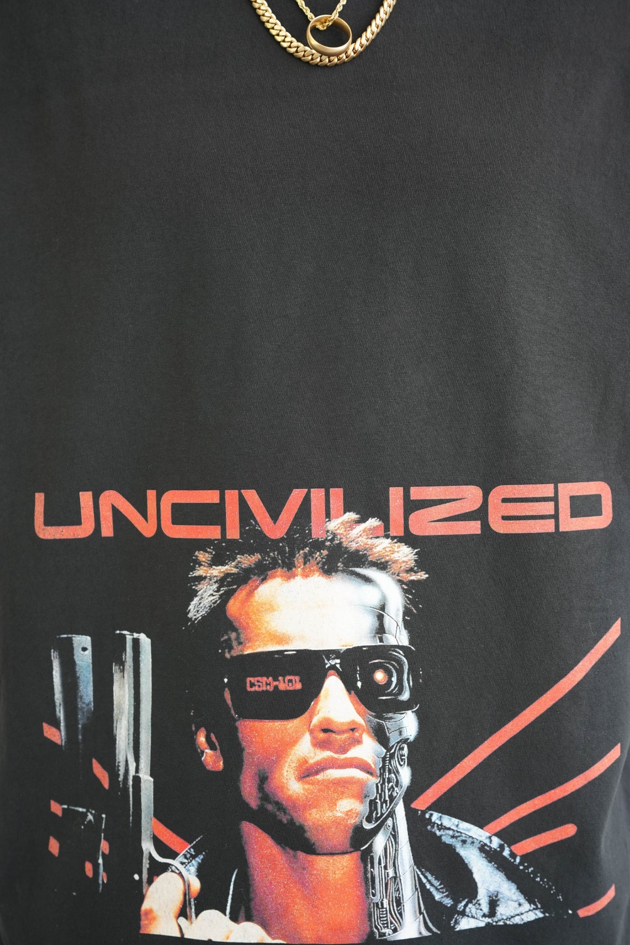UNCIVILIZED "HASTA LA VISTA" T-SHIRT