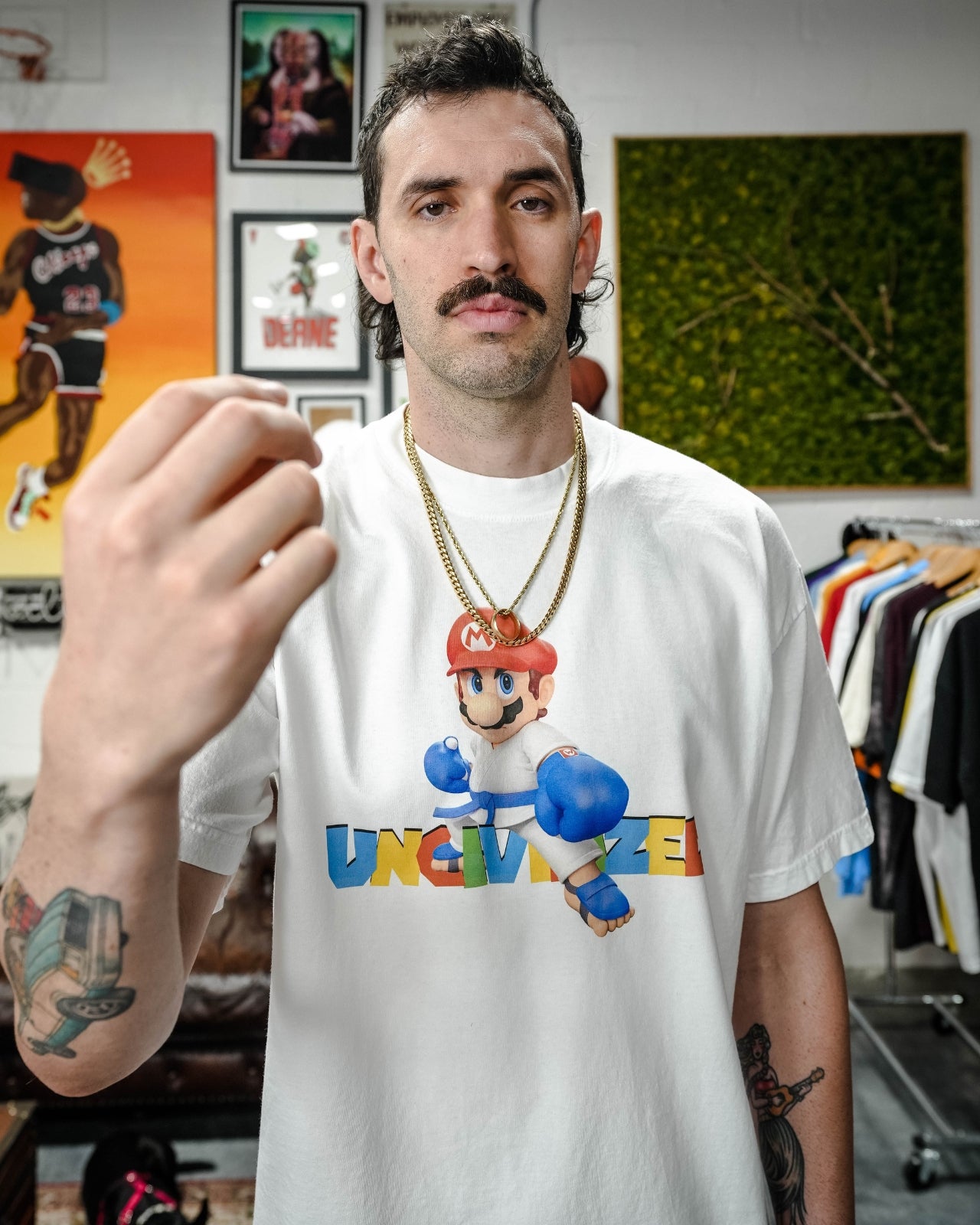 UNCIVILIZED "IT'SA ME" T-SHIRT