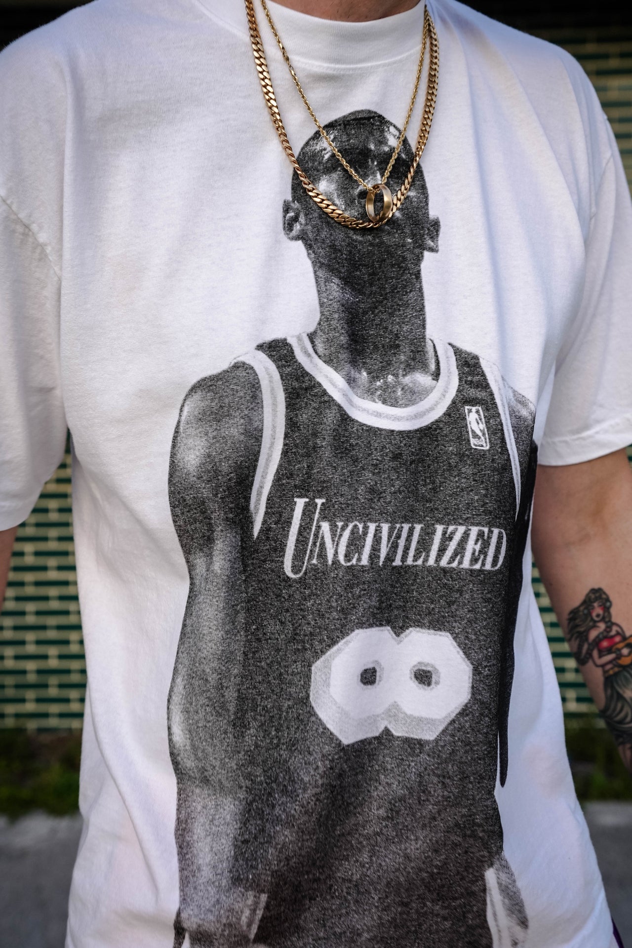 UNCIVILIZED "MAMBA FOREVER" T-SHIRT