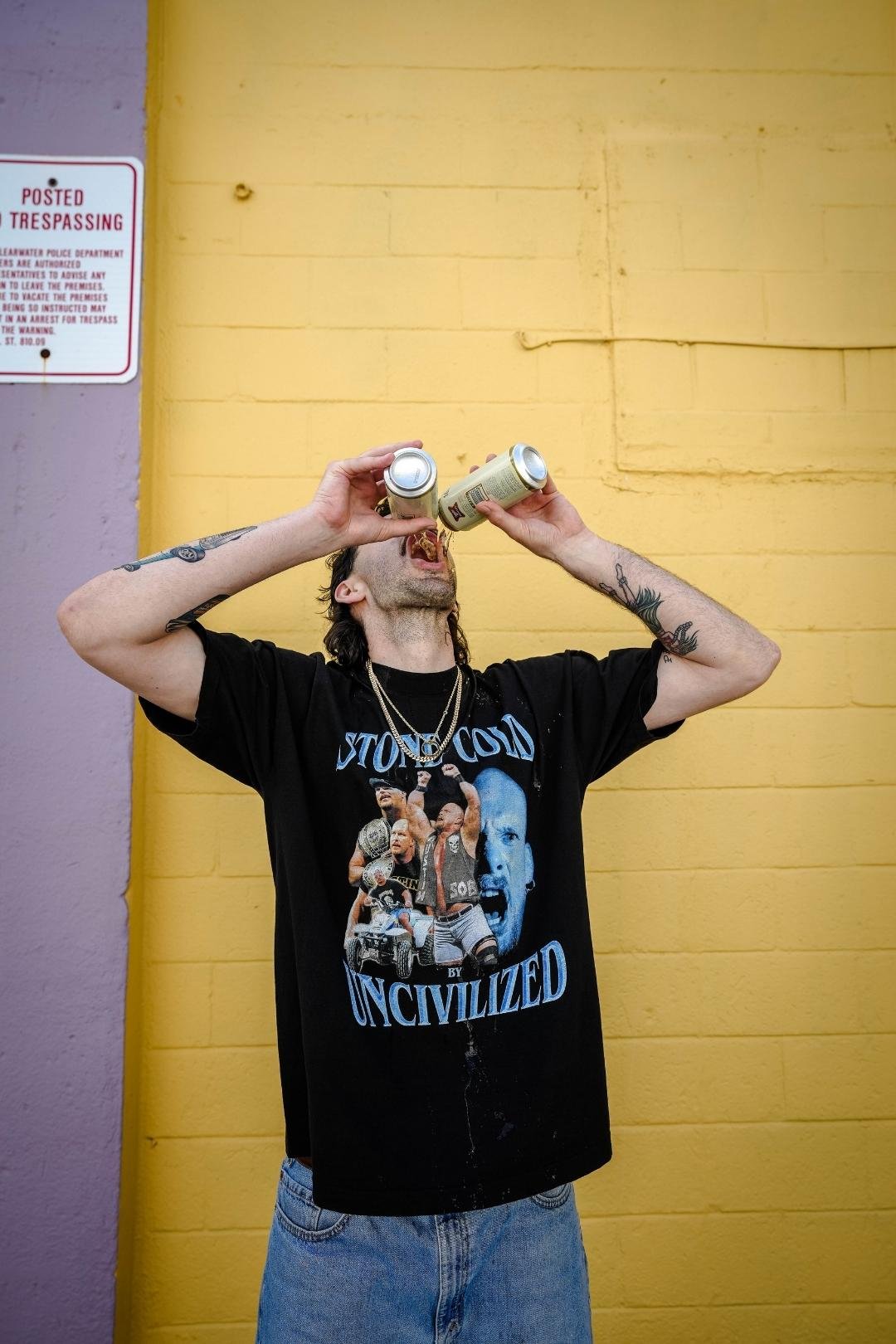 EARLY ACCESS: UNCIVILIZED "STONE COLD DAY" T-SHIRT