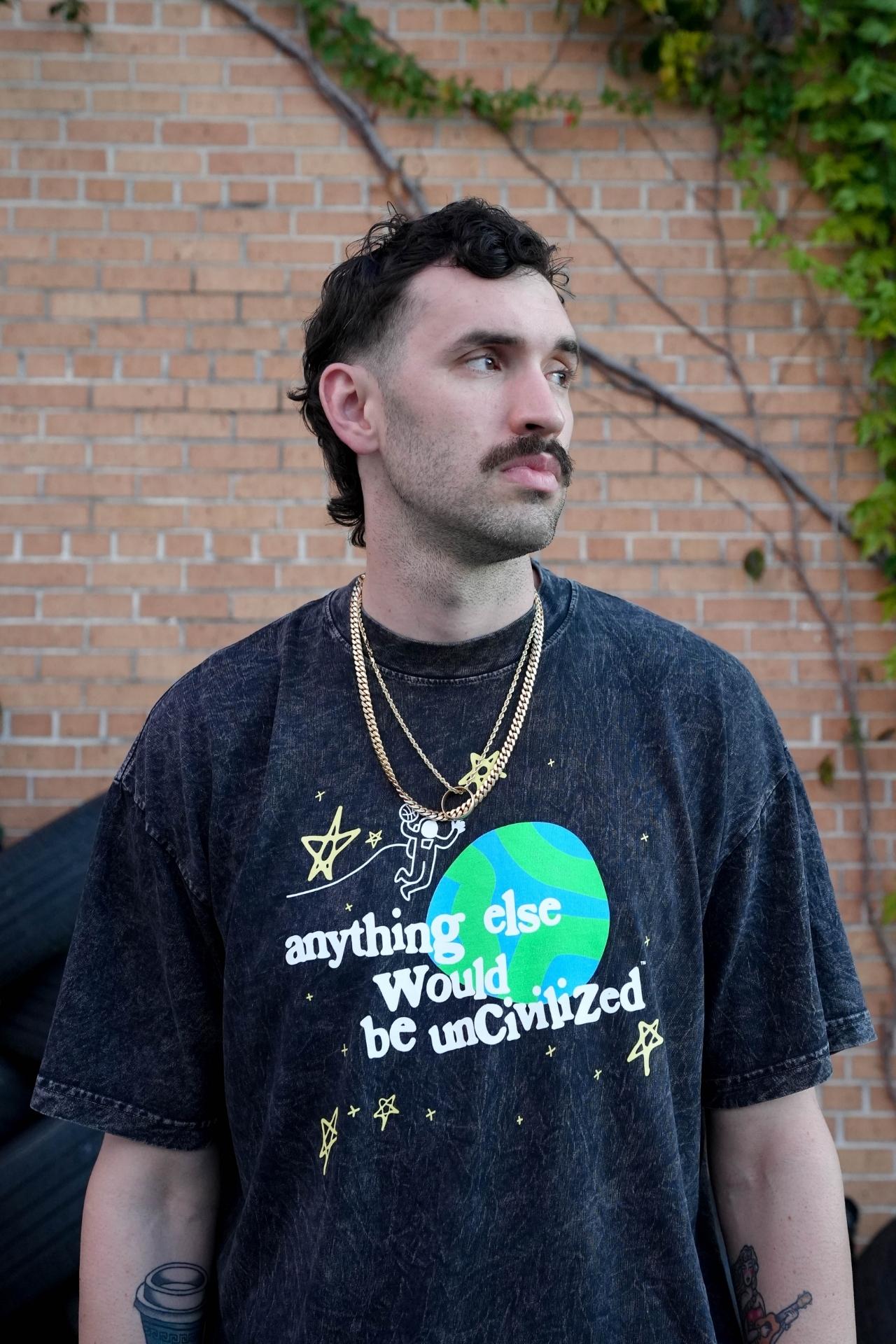 UNCIVILIZED "ASTRONAUT" T-SHIRT