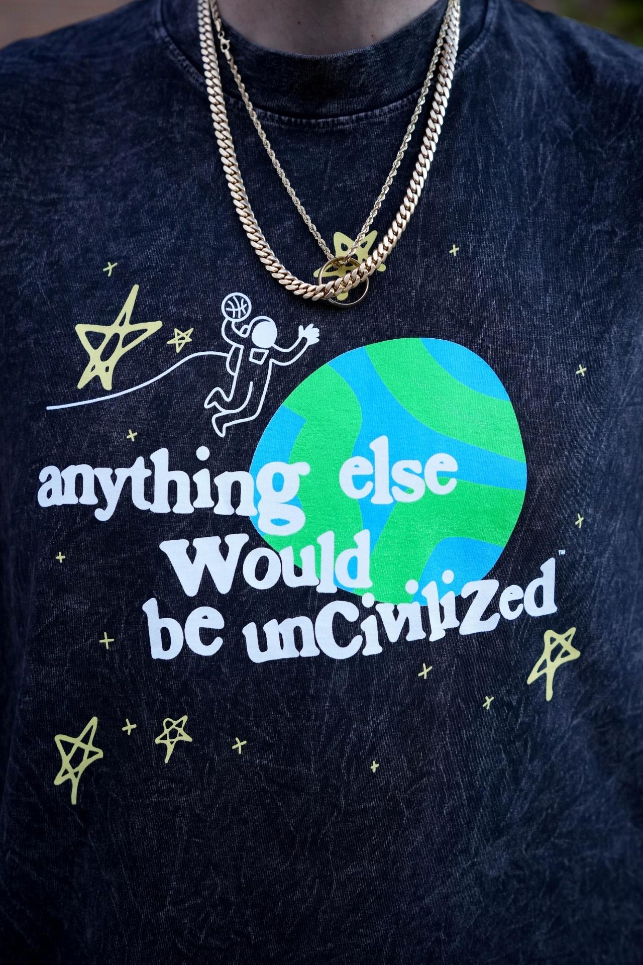 UNCIVILIZED "ASTRONAUT" T-SHIRT