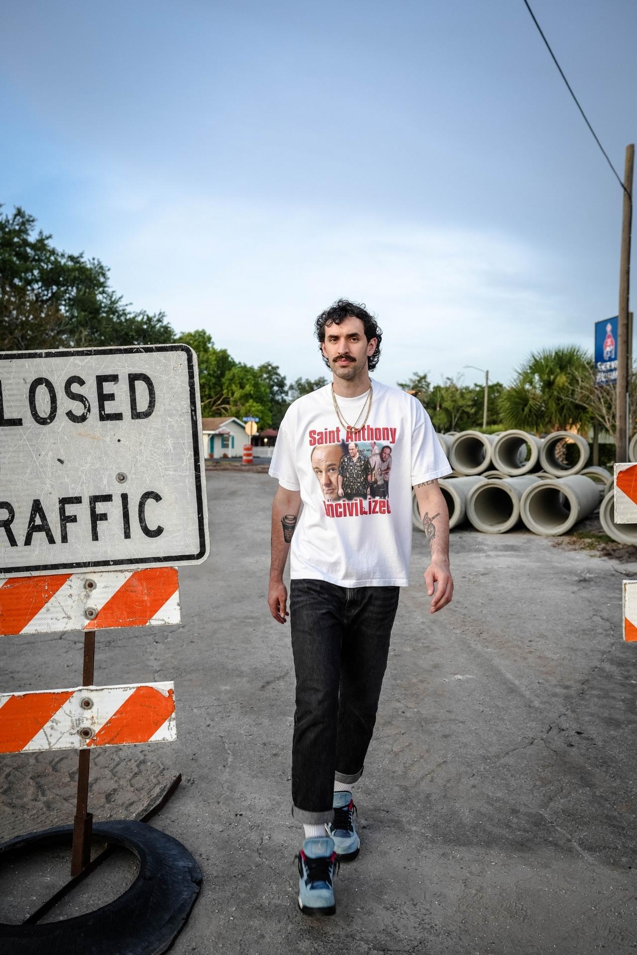 "SAINT ANTHONY" T-SHIRT BY UNCIVILIZED RESTOCK