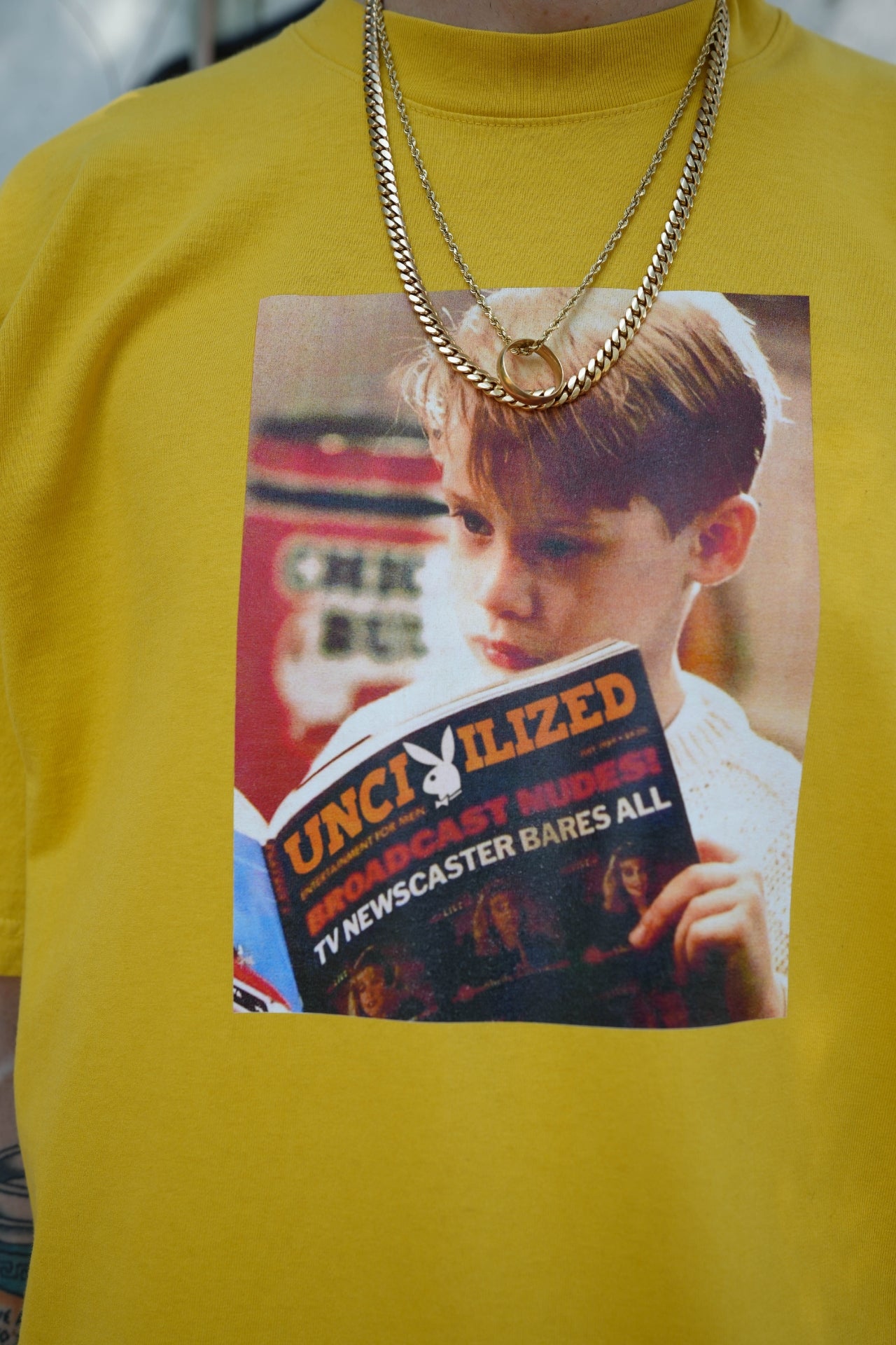UNCIVILIZED "MAGAZINE" T-SHIRT