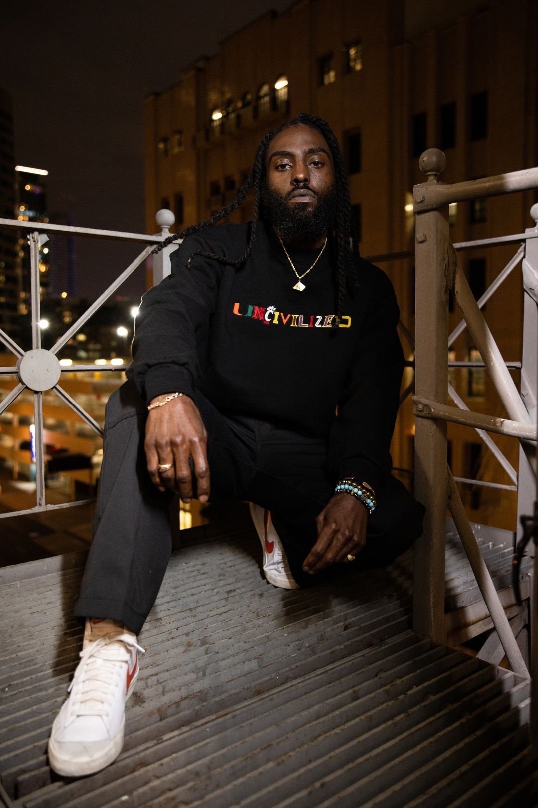 UNCIVILIZED "MARCH MADNESS" CREWNECK SWEATSHIRT