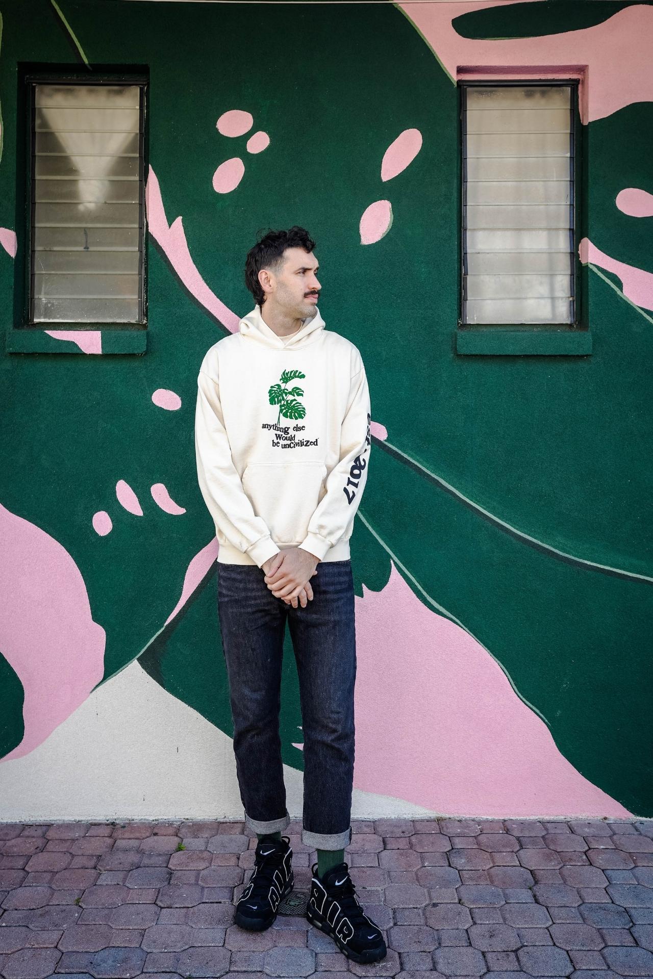 UNCIVILIZED "MONSTERA" HOODIE