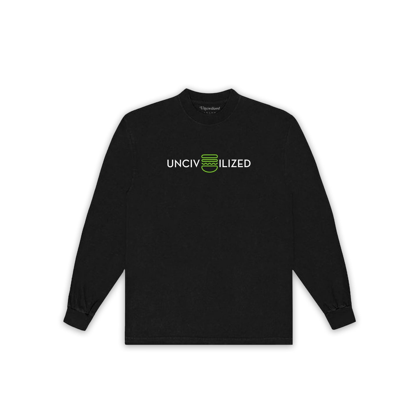 UNCIVILIZED "SHACK BURGER" LONG SLEEVE SHIRT