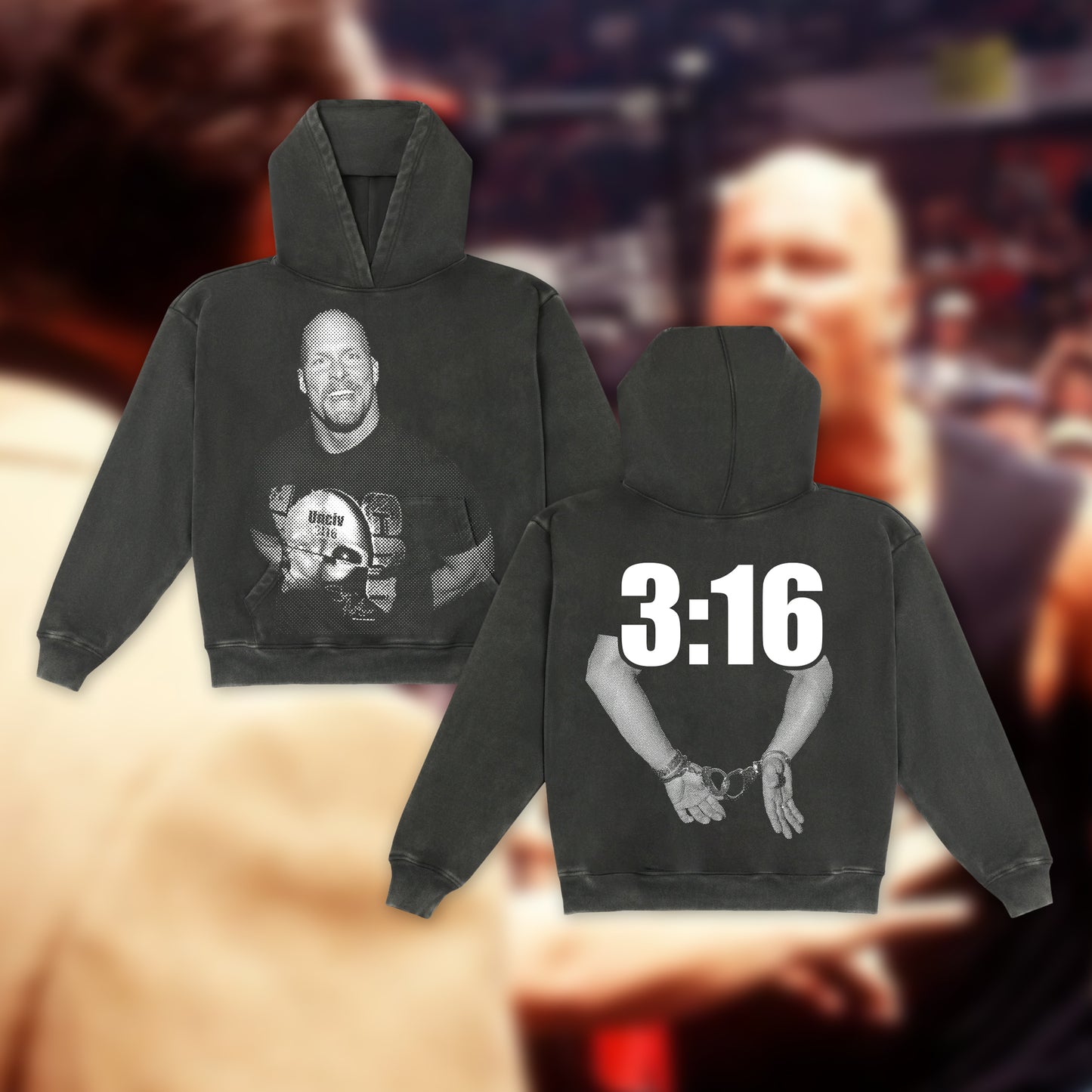 UNCIVILIZED "STONE COLD" HOODIE