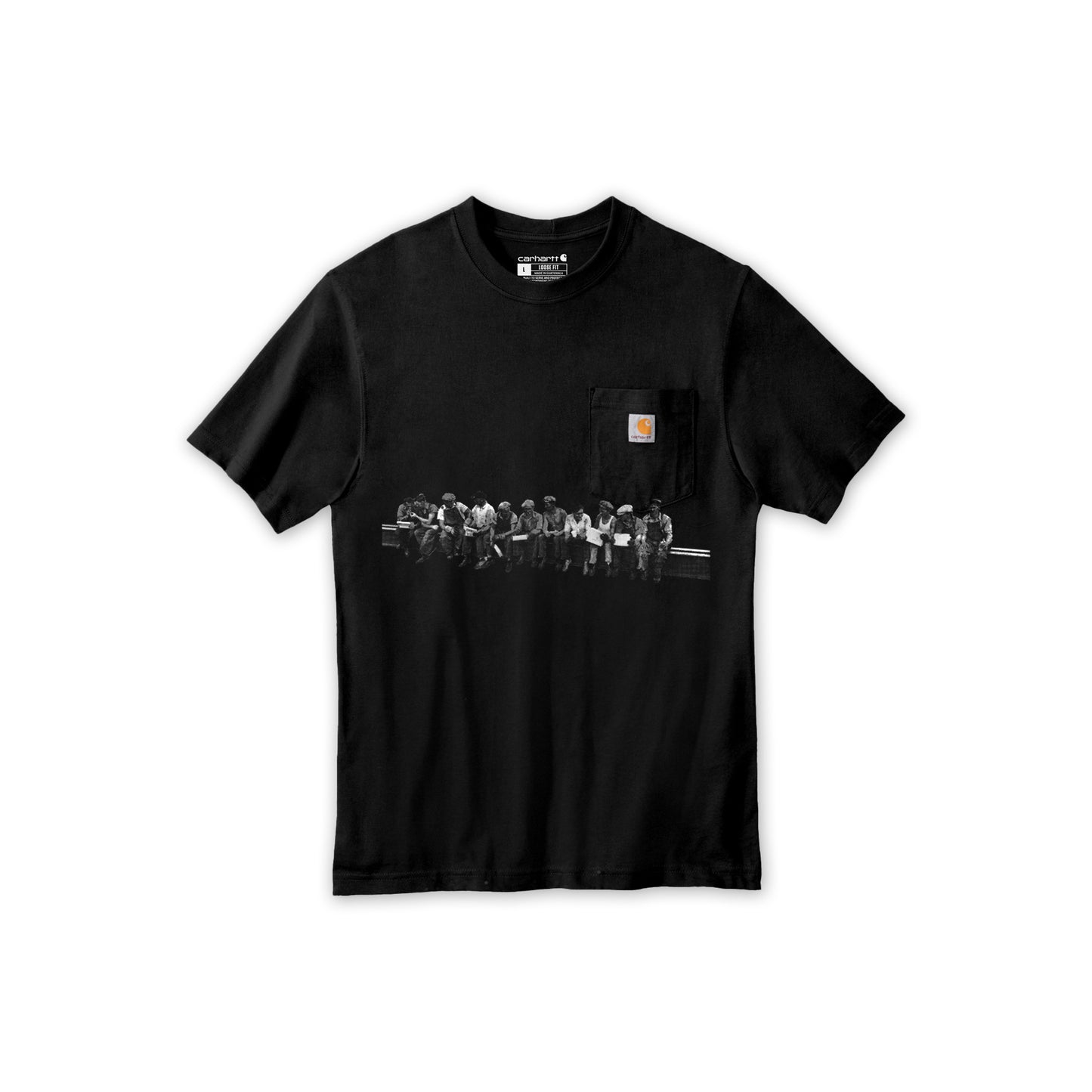 UNCIVILIZED "CONSTRUCTION" POCKET T-SHIRT