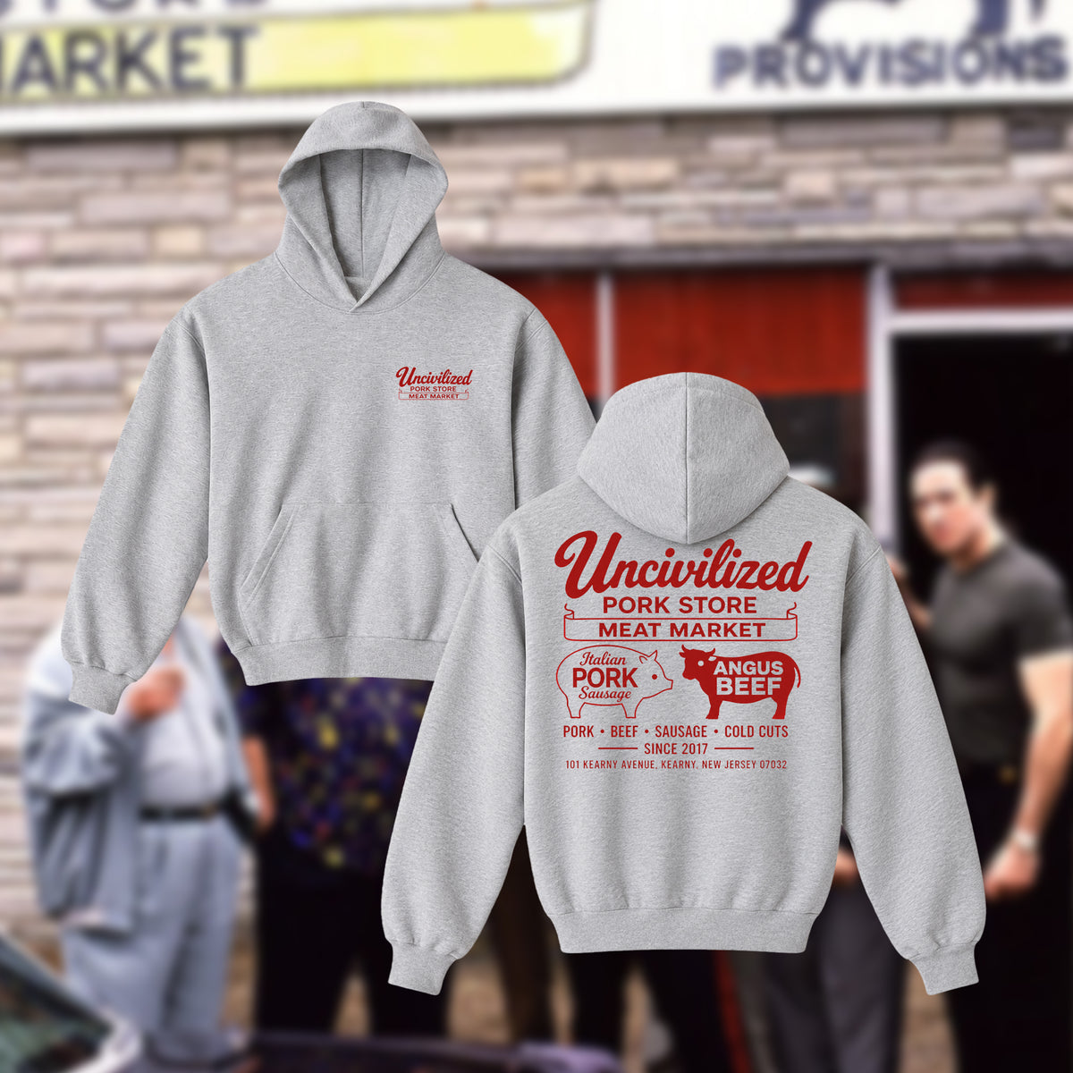 UNCIVILIZED "DELI" HOODIE