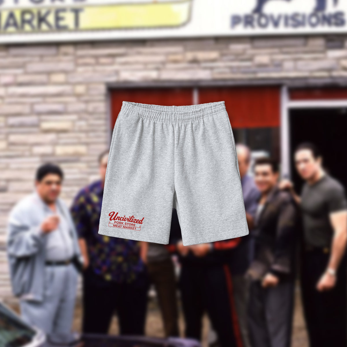 UNCIVILIZED "DELI" SWEAT SHORTS