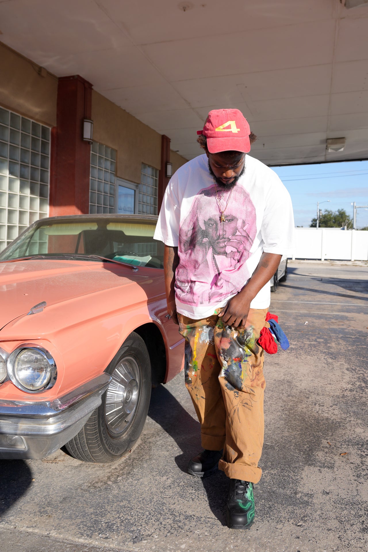 UNCIVILIZED "PINK MINK" T-SHIRT