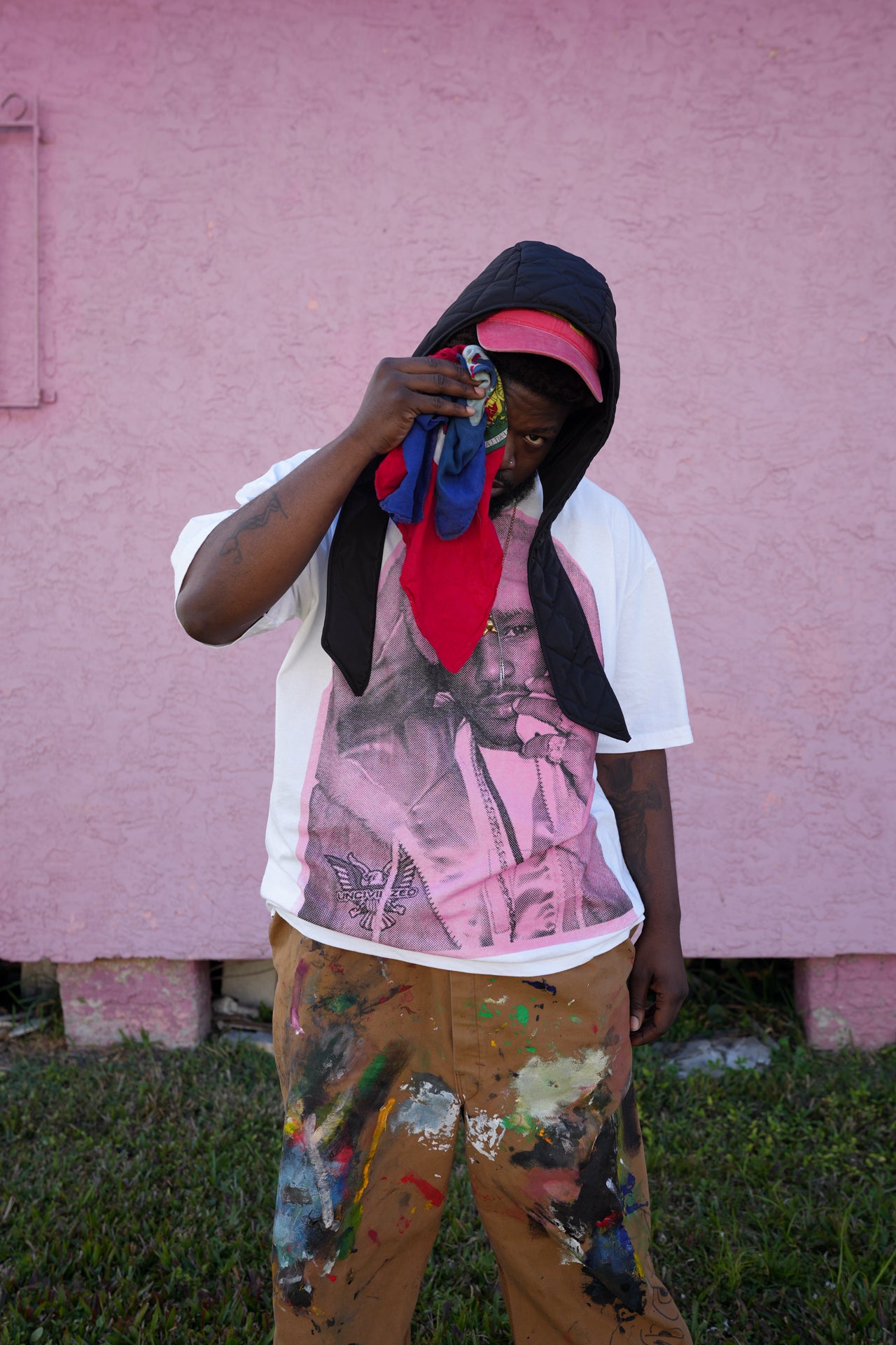 UNCIVILIZED "PINK MINK" T-SHIRT