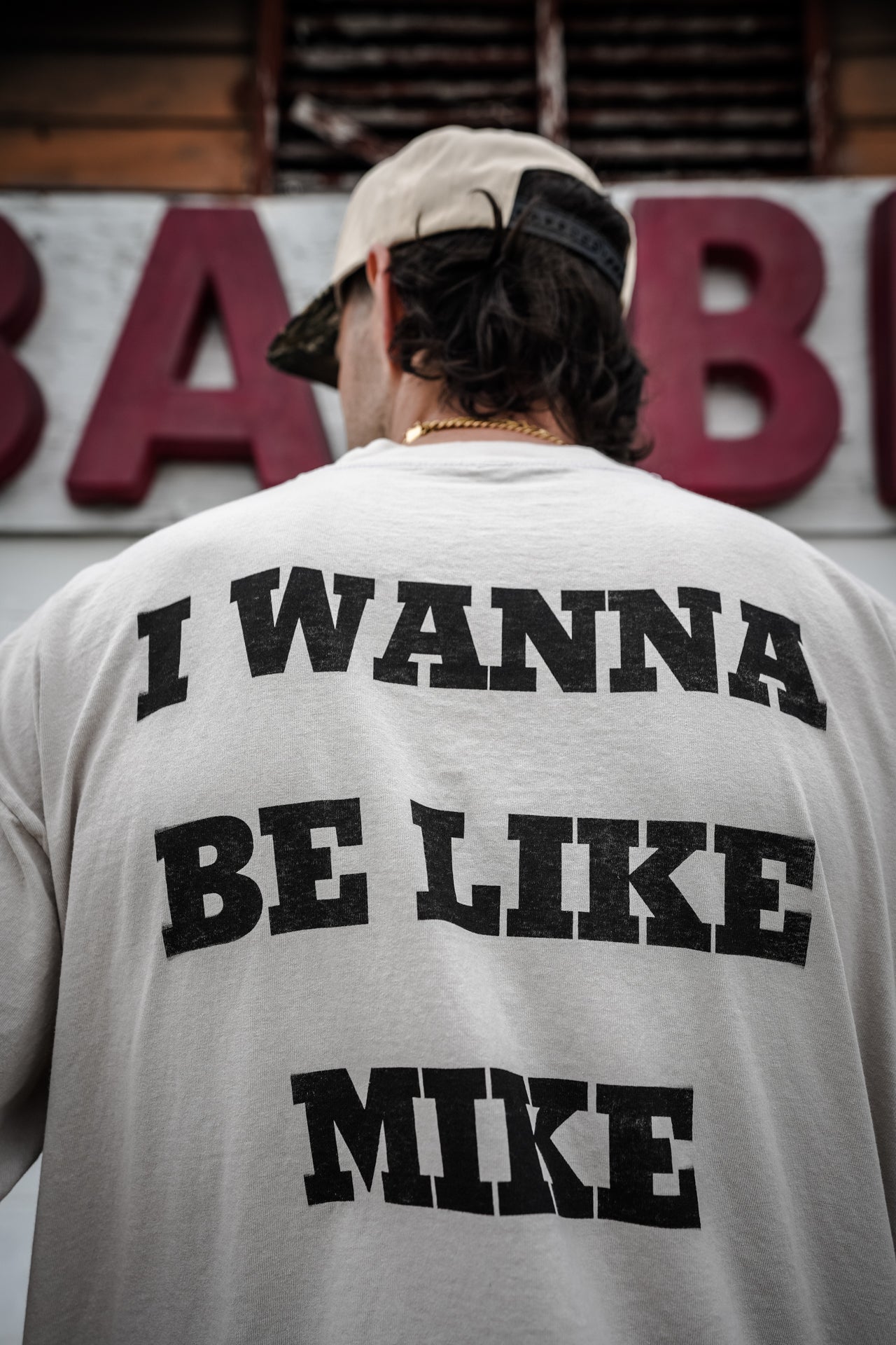 UNCIVILIZED "SHRUG" CEMENT T-SHIRT