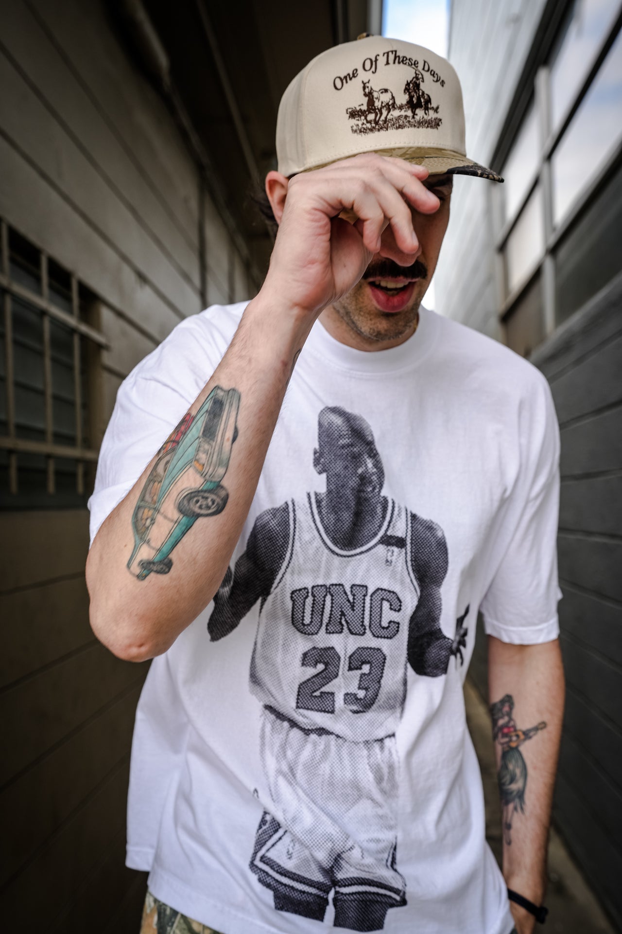 UNCIVILIZED "SHRUG" T-SHIRT