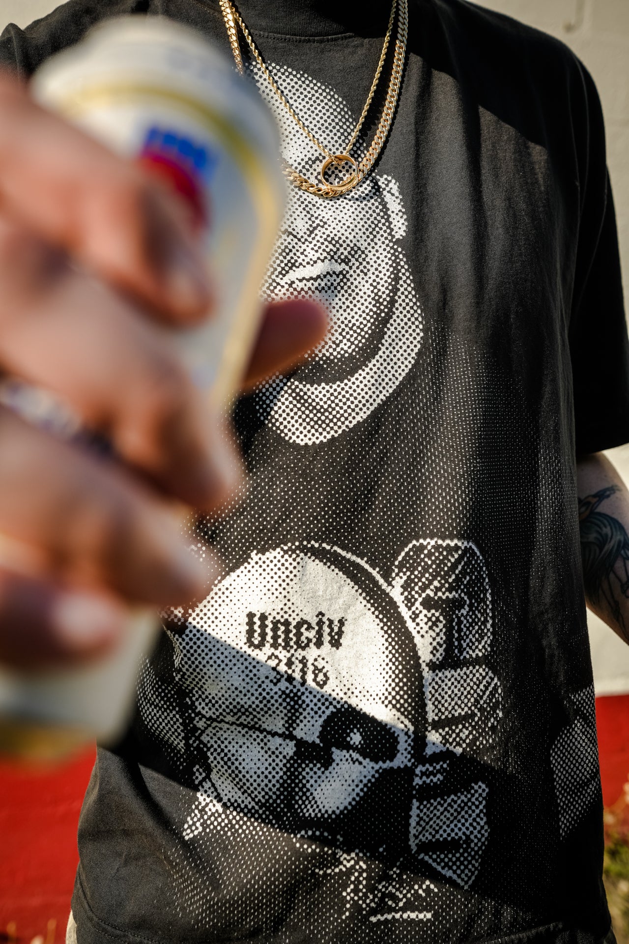 UNCIVILIZED "STONE COLD" T-SHIRT