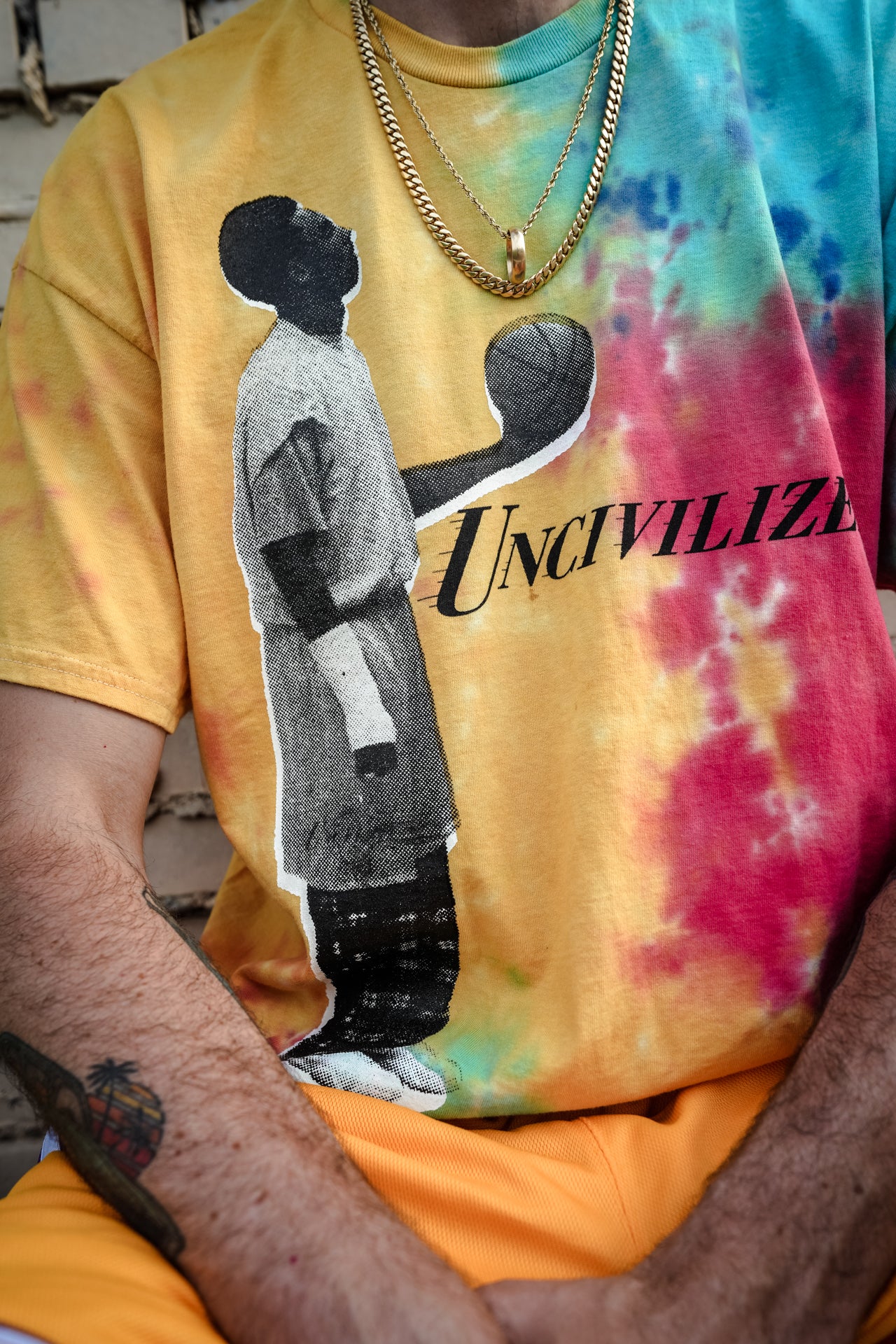 EARLY ACCESS: UNCIVILIZED "THE DREAM" TIE DYE T-SHIRT