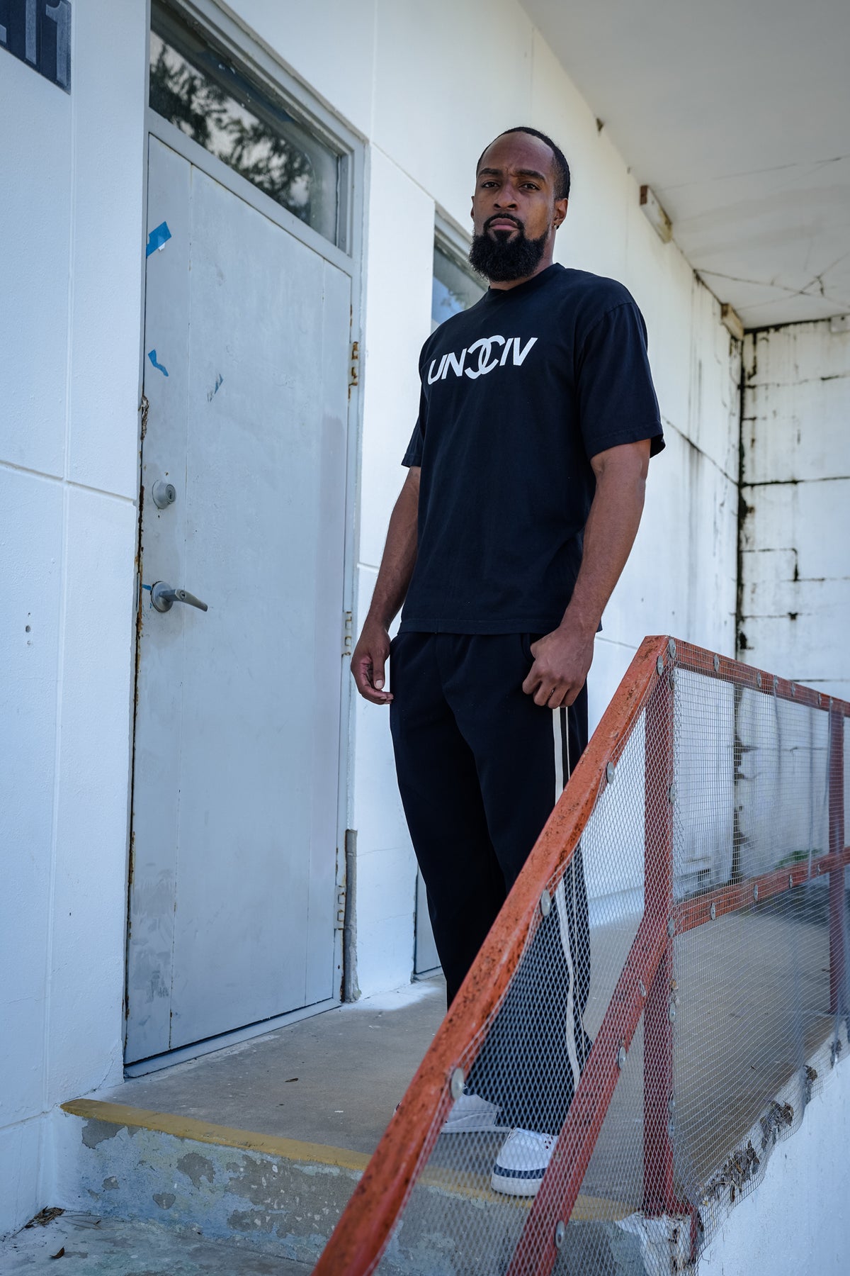 UNCIVILIZED "C ON BOTH SIDES" T-SHIRT