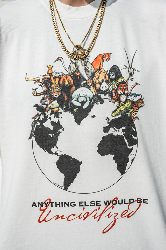 UNCIVILIZED "HERE FIRST" T-SHIRT