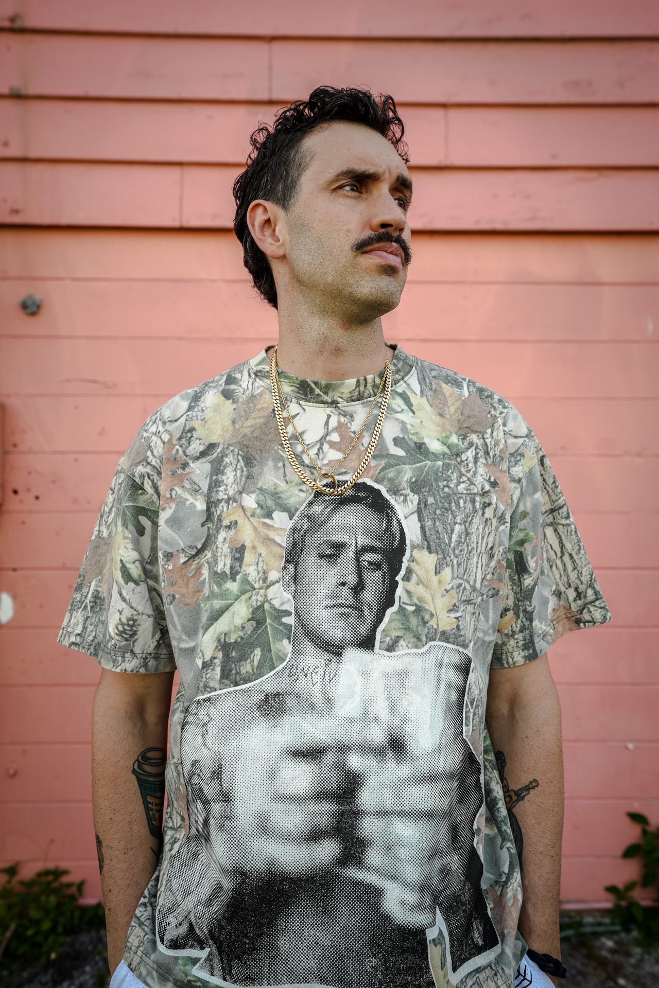 UNCIVILIZED "HANDSOME LUKE" REAL TREE T-SHIRT