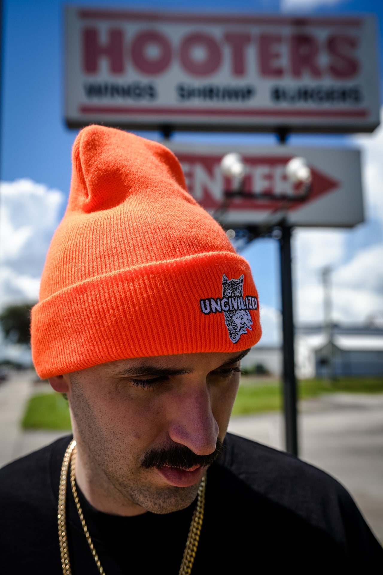 UNCIVILIZED "HOOTERS" BEANIE
