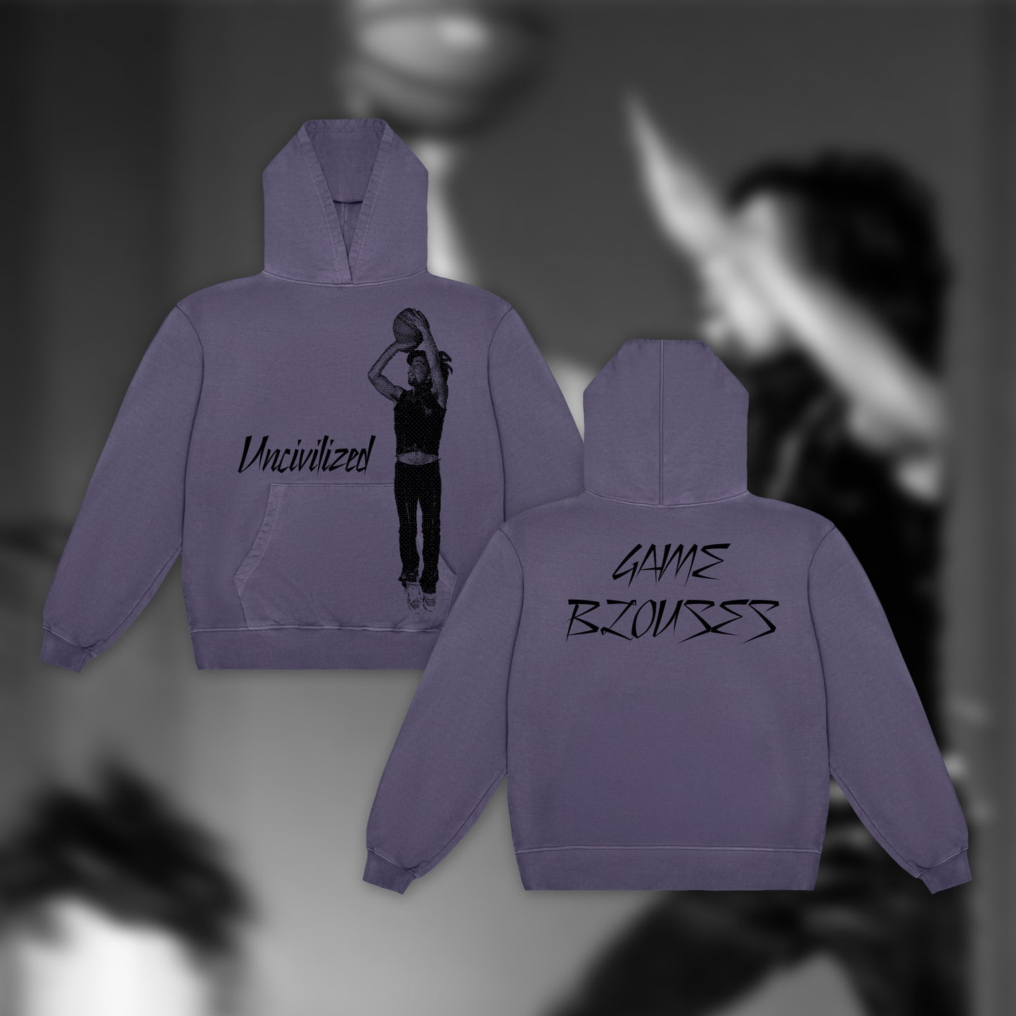 EARLY ACCESS: UNCIVILIZED "GAME BLOUSES" HOODIE