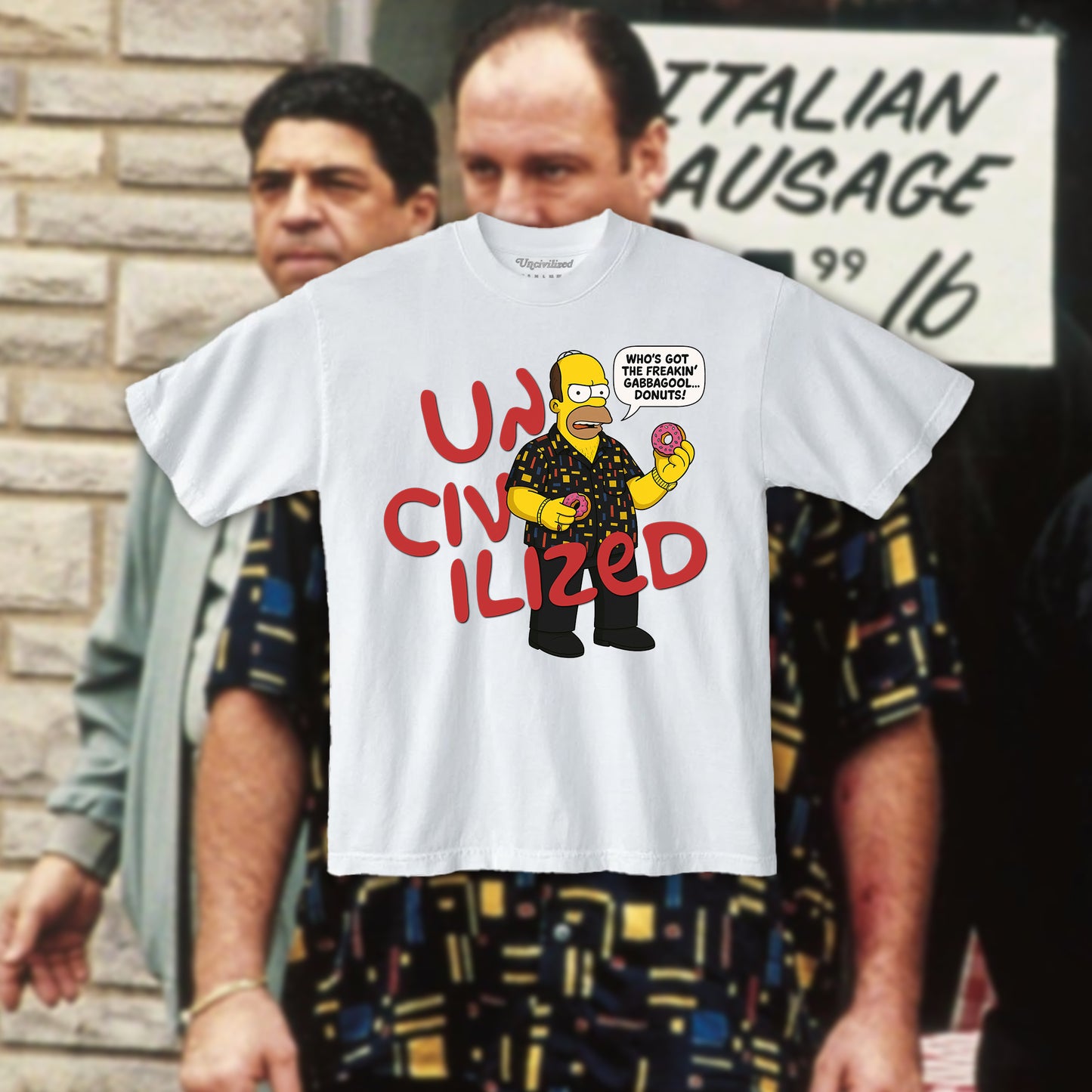 EARLY ACCESS: UNCIVILIZED "HOMEY SOPRANO" T-SHIRT