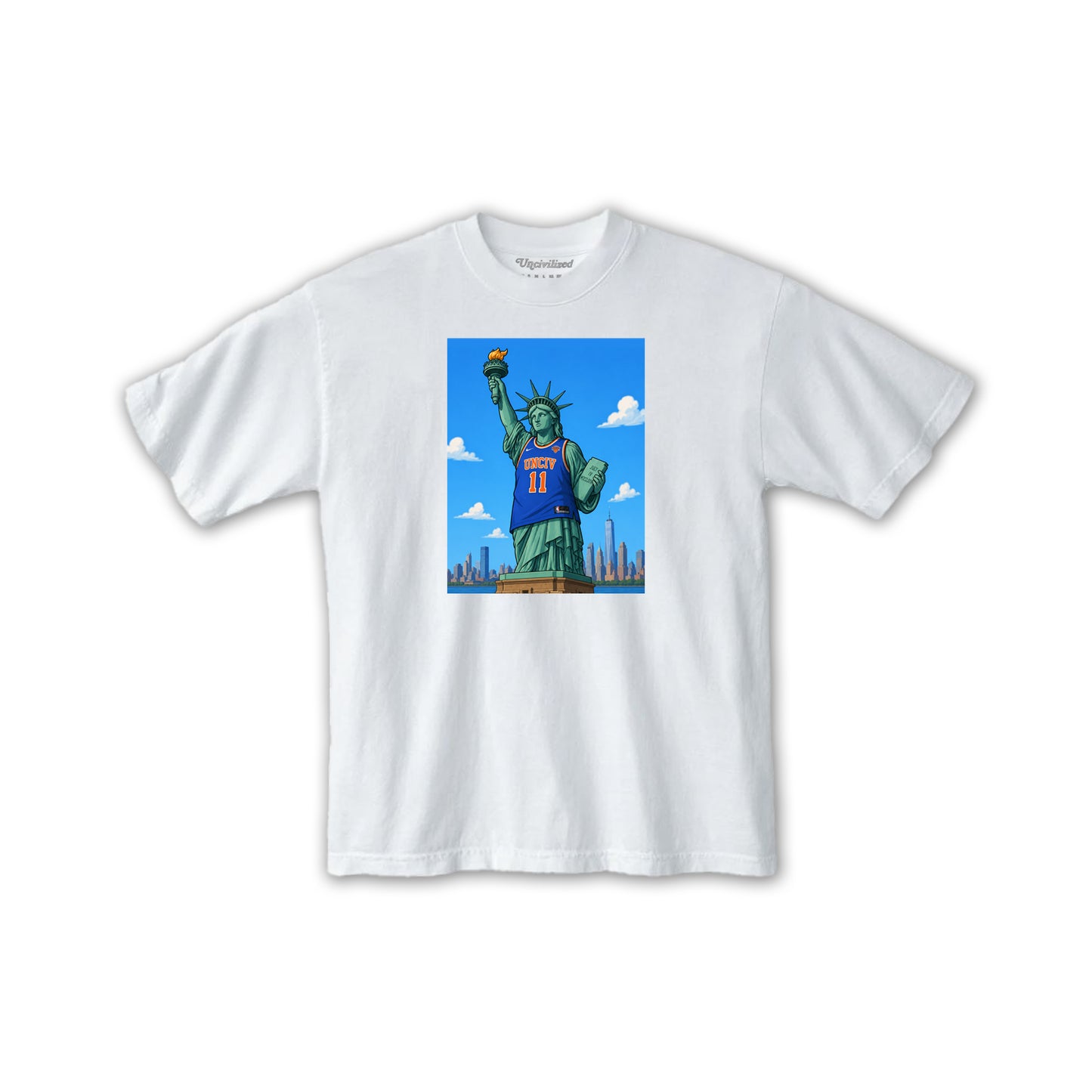 UNCIVILIZED "LADY LIBERTY" T-SHIRT
