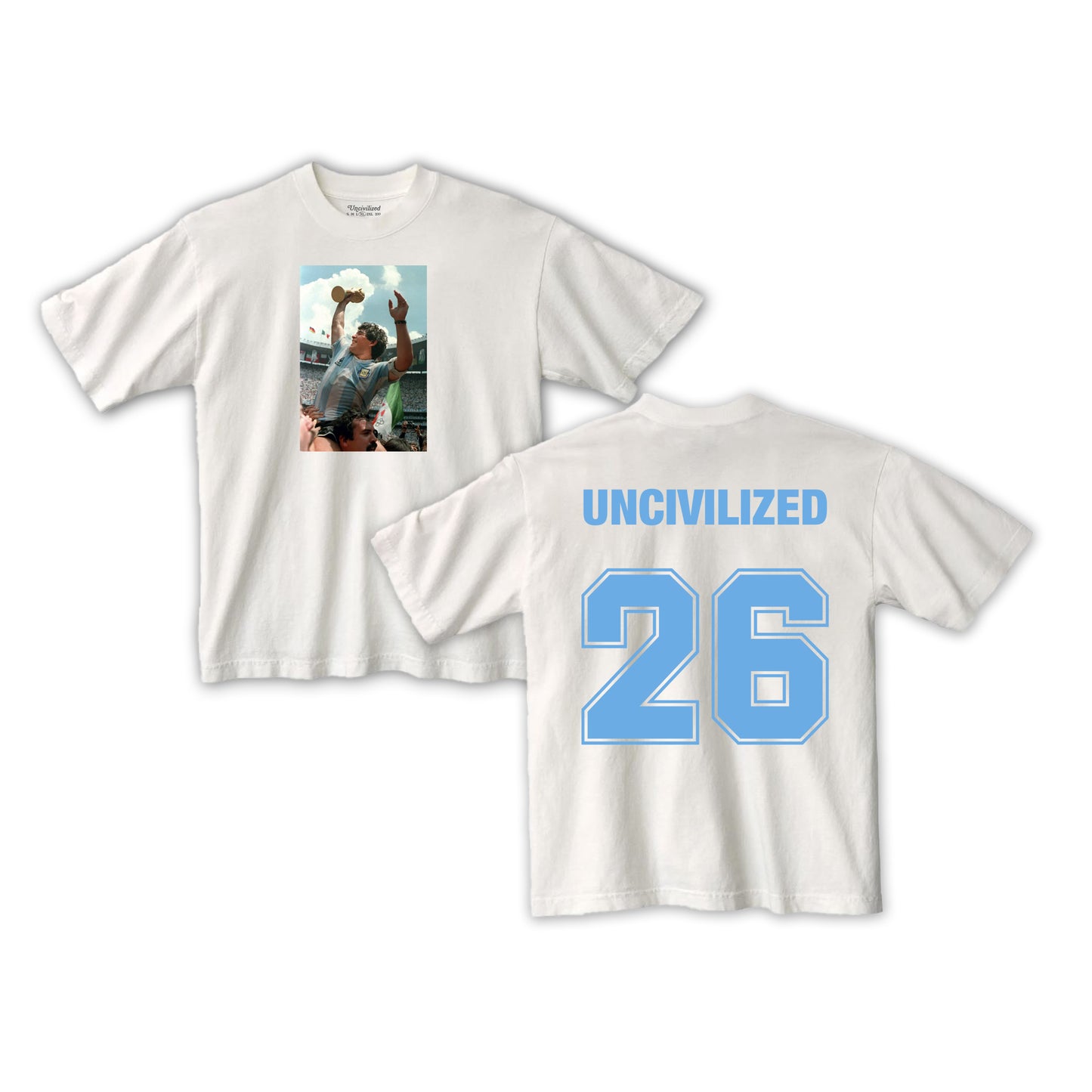 EARLY ACCESS: UNCIVILIZED "MARADONNA" T-SHIRT