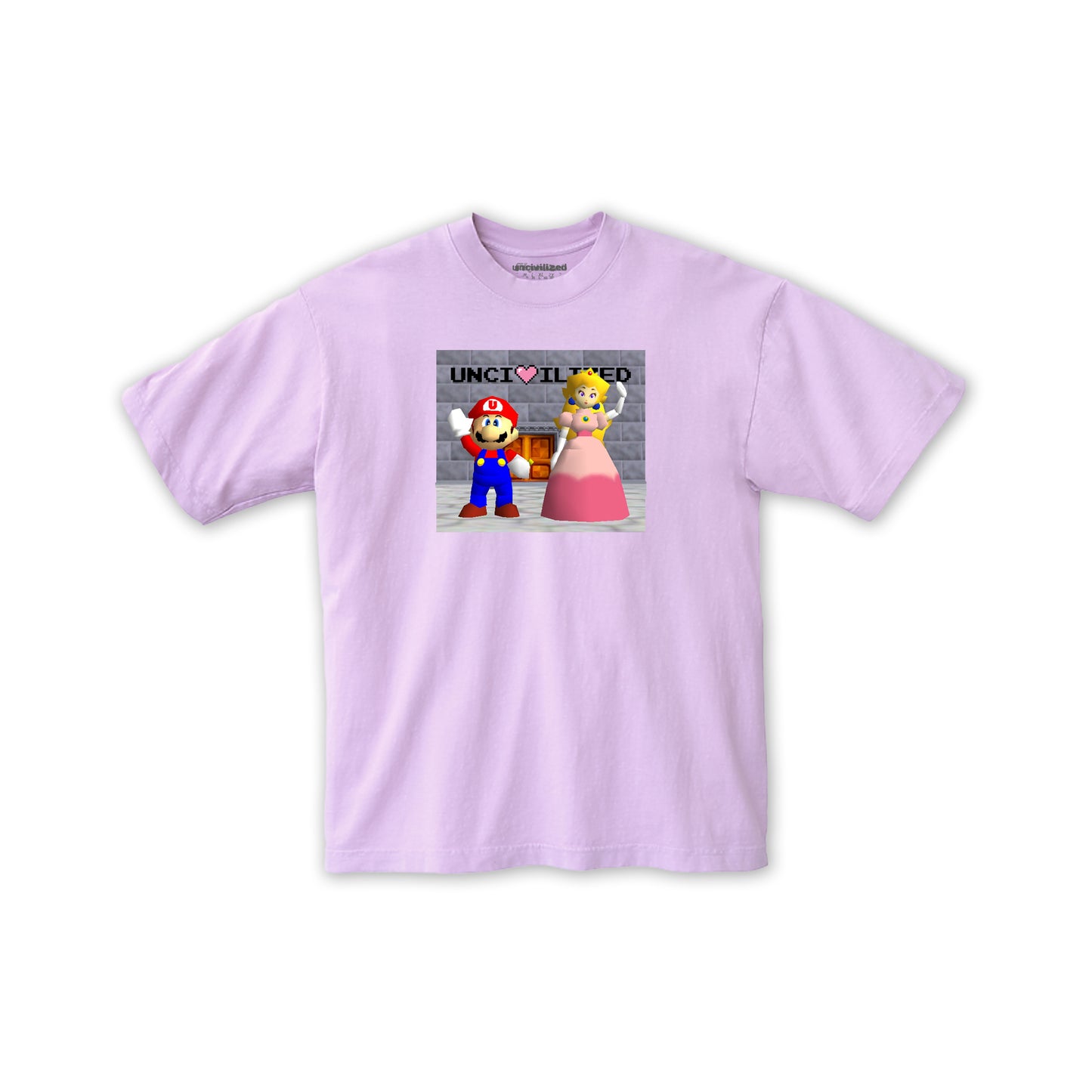 EARLY ACCESS: UNCIVILIZED "LOVE STORY" PINK T-SHIRT