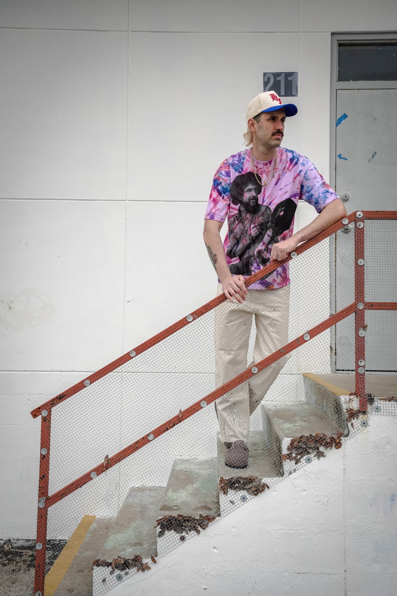 UNCIVILIZED "NO MISTAKES" TIE DYE T-SHIRT
