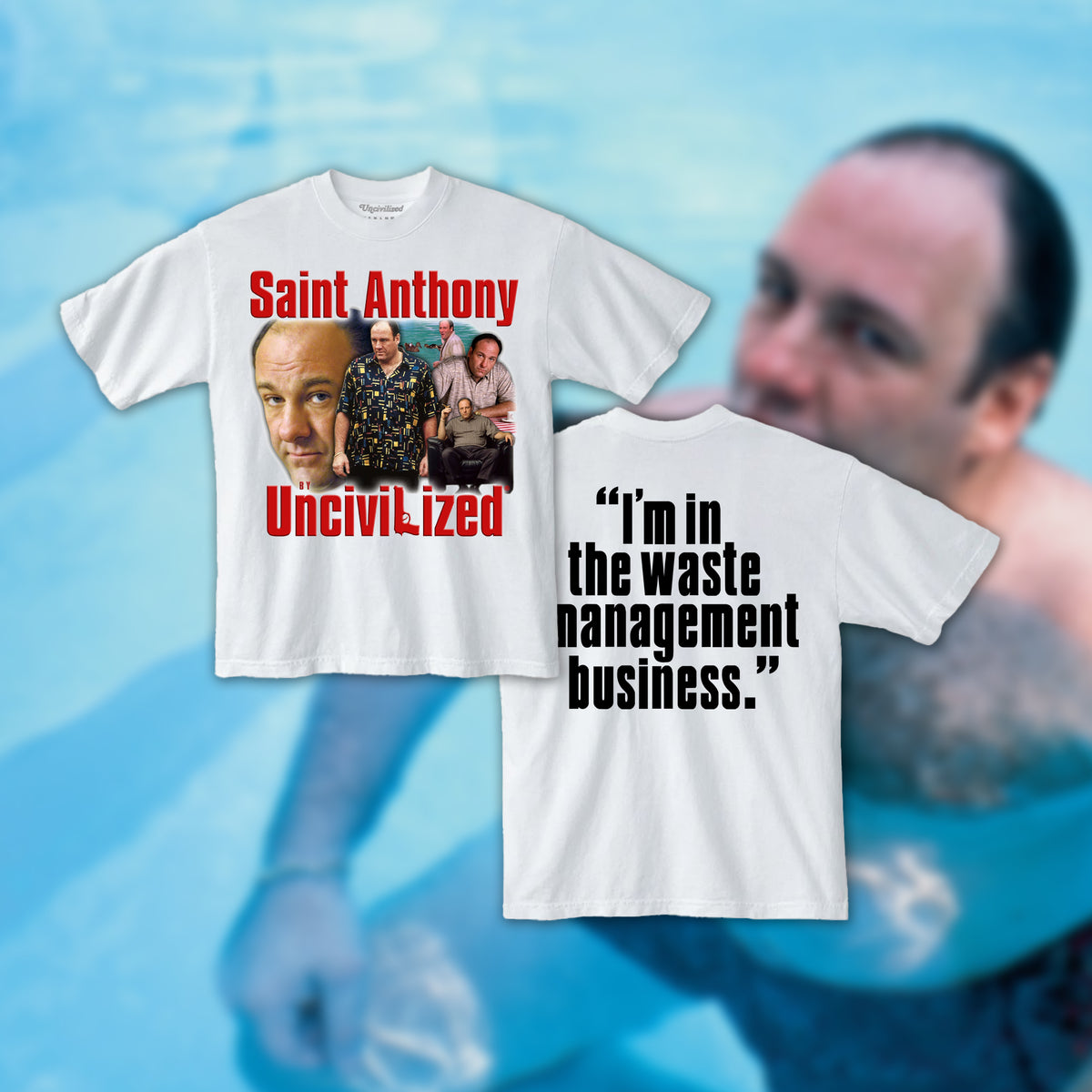 "SAINT ANTHONY" T-SHIRT BY UNCIVILIZED