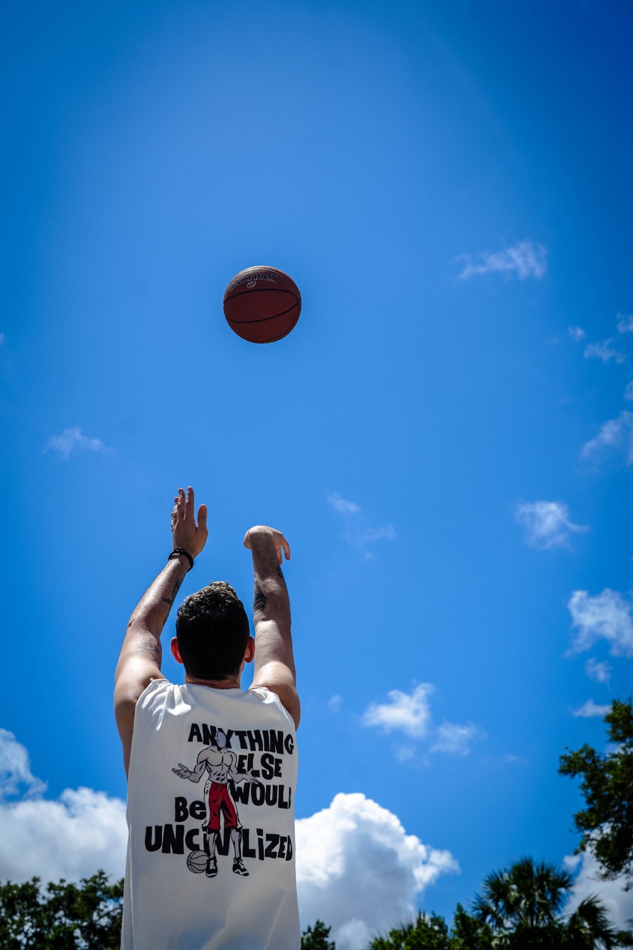 UNCIVILIZED "TRASH TALK" SLEEVELESS T-SHIRT